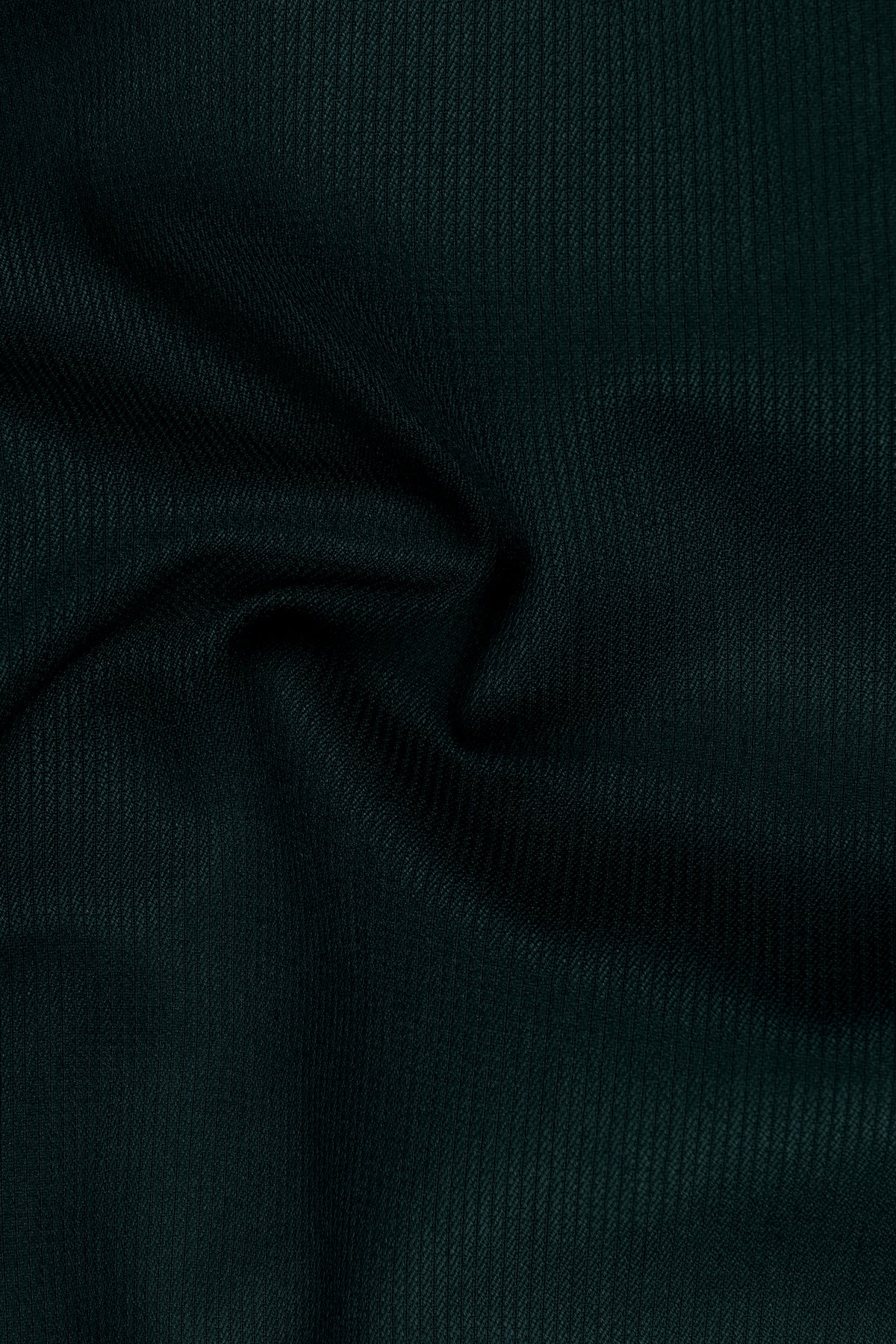 Viridian-Burnham Green Diamond Textured Wool Rich Slight Stretch Single Breasted Suit
