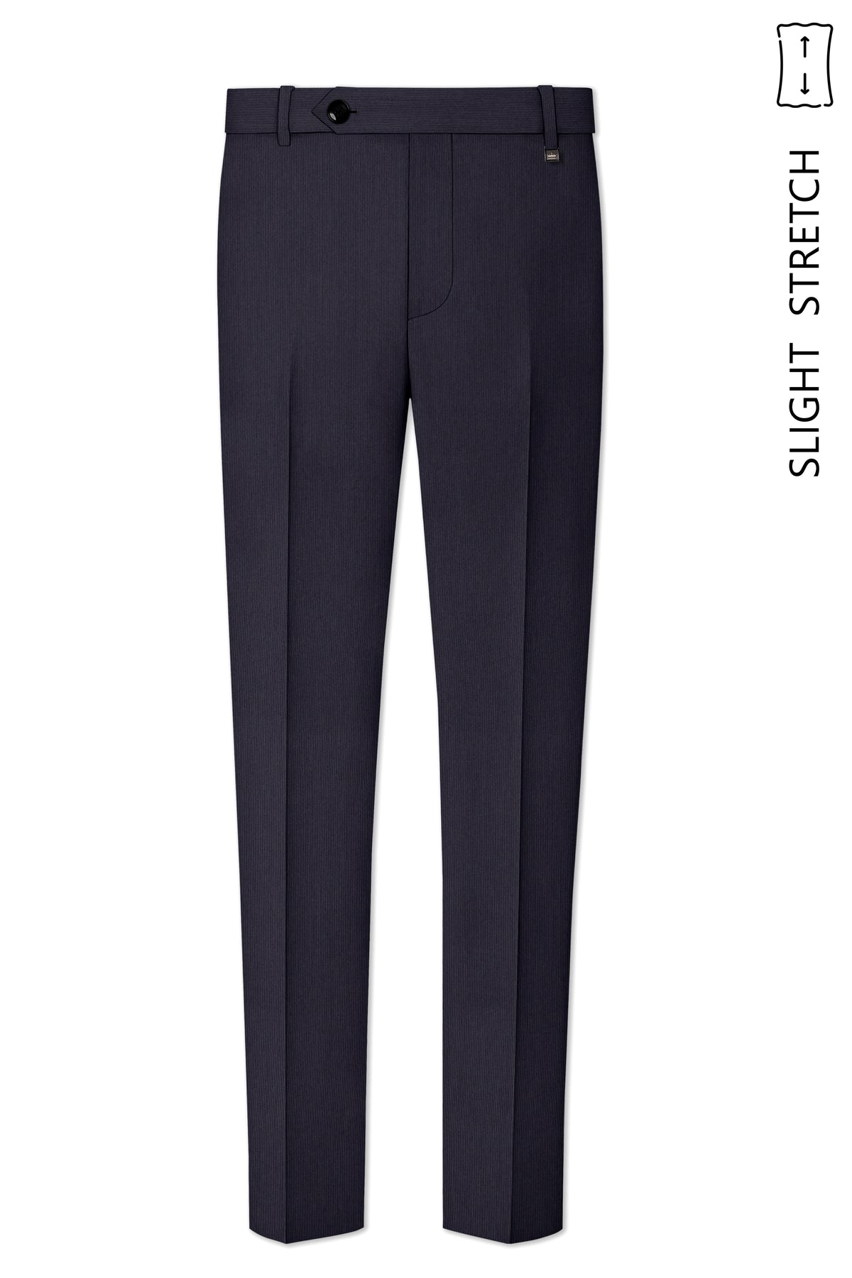 Aurelio-Charade Gray Diamond Textured Wool Rich Slight Stretch Double Breasted Suit