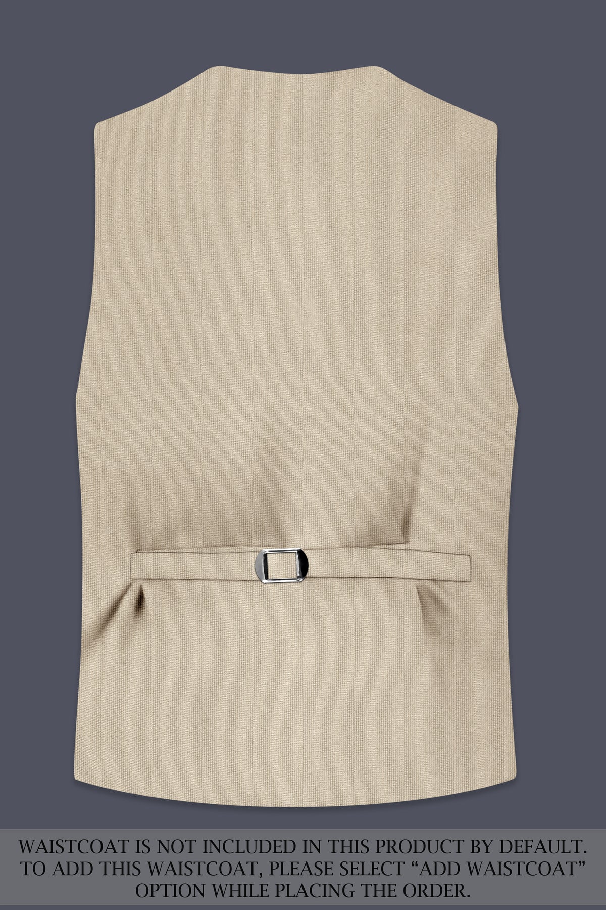 Ivoria-Vanilla Cream Diamond Textured Wool Rich Slight Stretch Double Breasted Suit