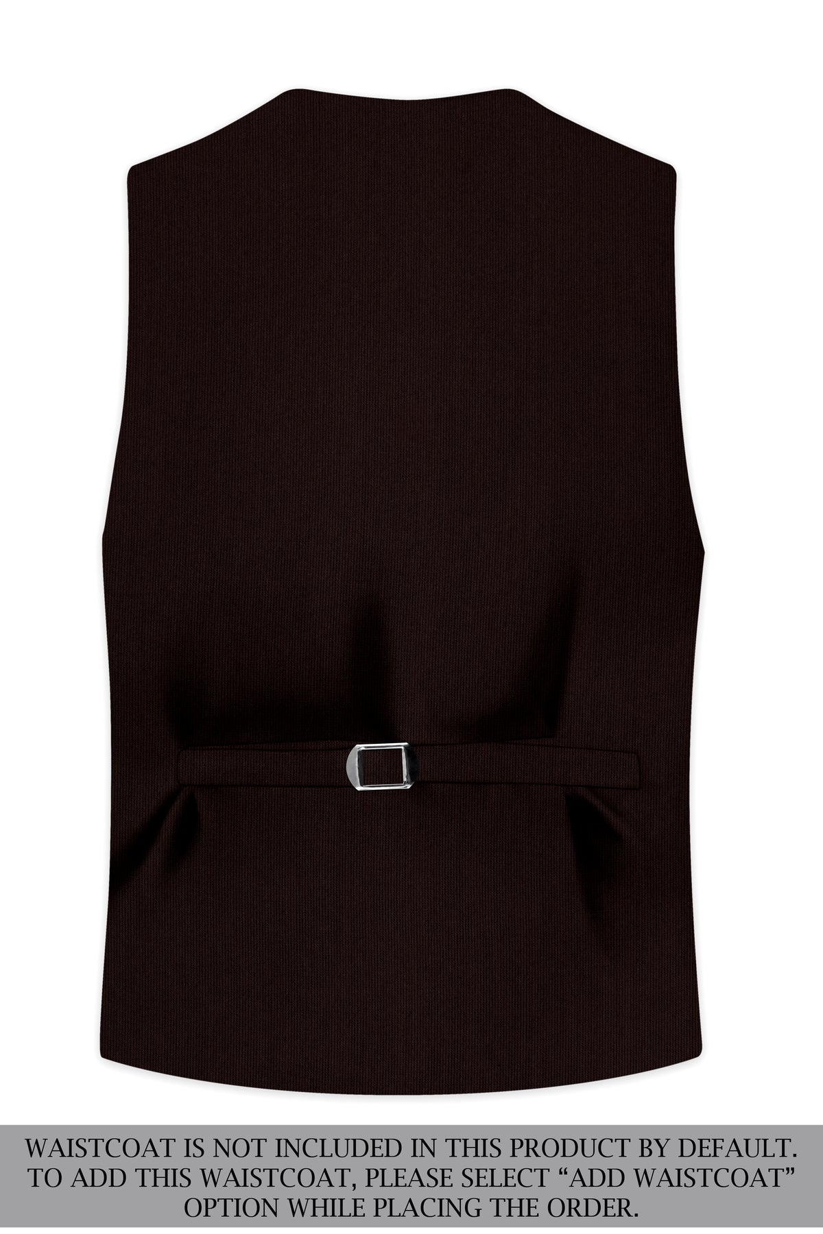 Terrano-Creole Brown Diamond Textured Wool Rich Slight Stretch Double Breasted Suit