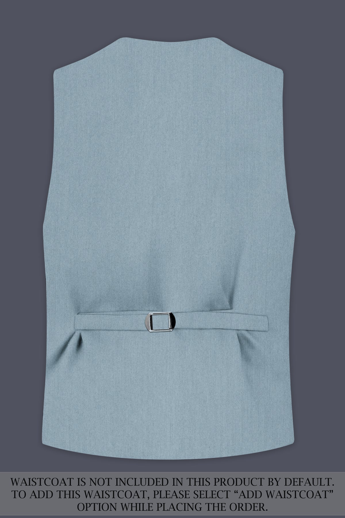 Sterling-Cadet Gray Diamond Textured Wool Rich Slight Stretch Double Breasted Suit
