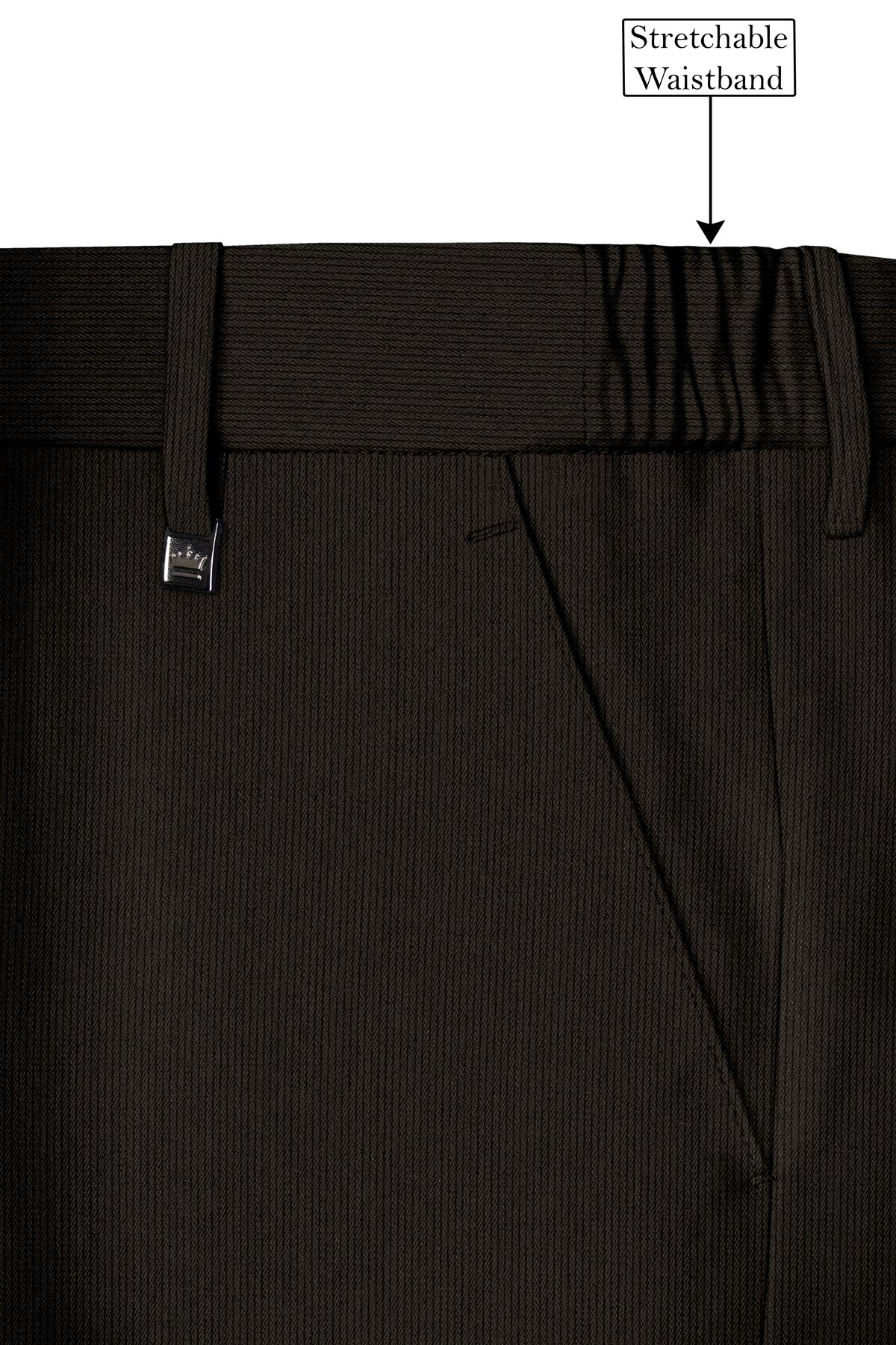 Grayson-Zeus Brown Diamond Textured Wool Rich Slight Stretch Double Breasted Suit