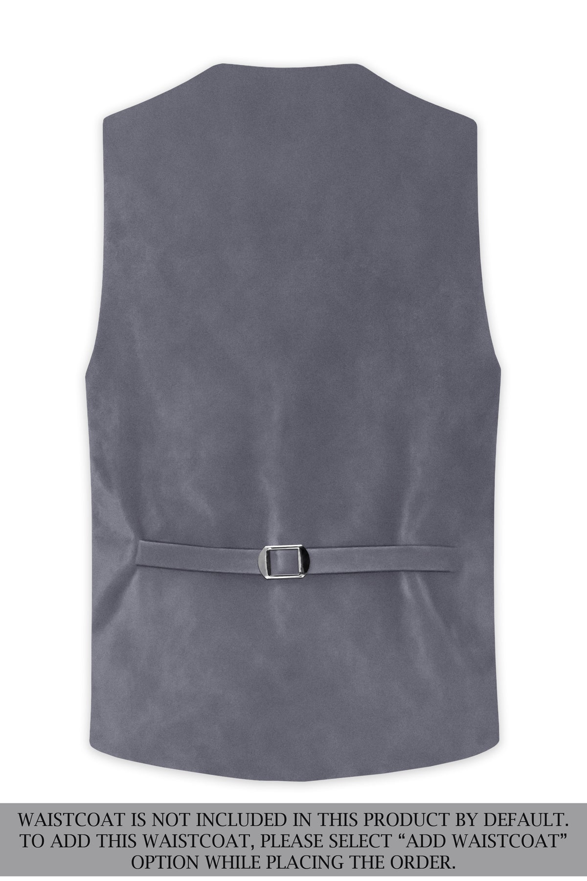 Velluto-Tuna Gray Velvet Peak Lapel Tuxedo Suit