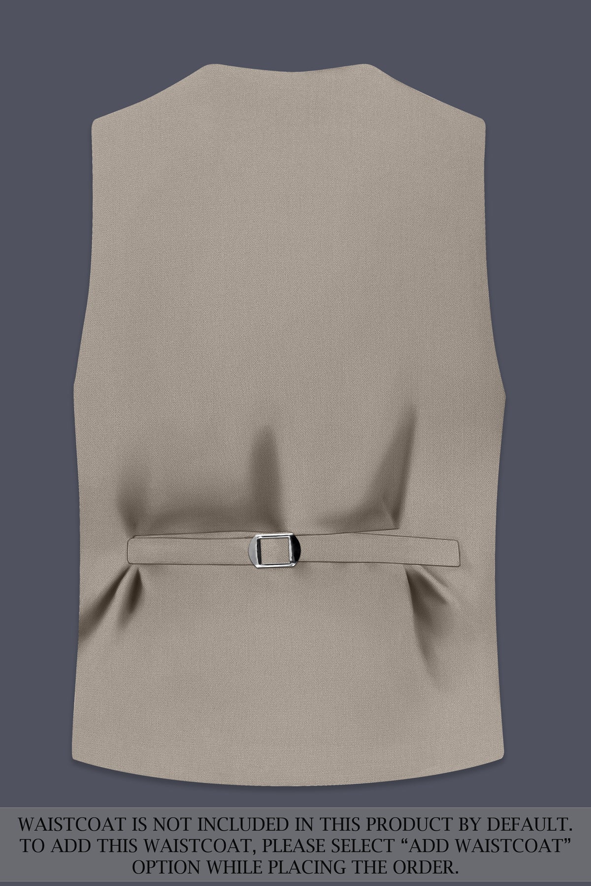 Mavren-Taupe Brown Diamond Textured Wool Rich Slight Stretch Double Breasted Suit