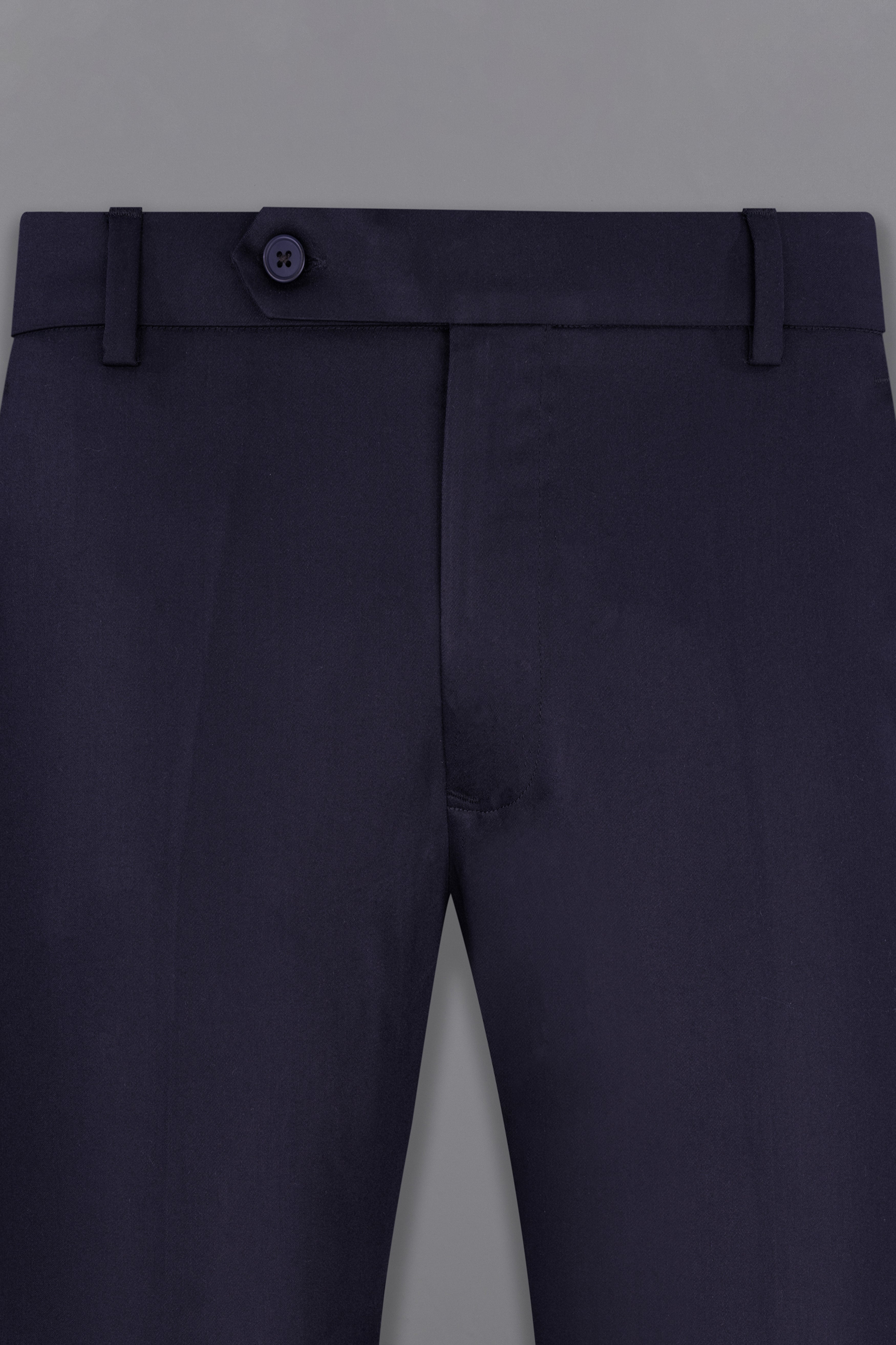 Mirage Navy Blue Textured Pant