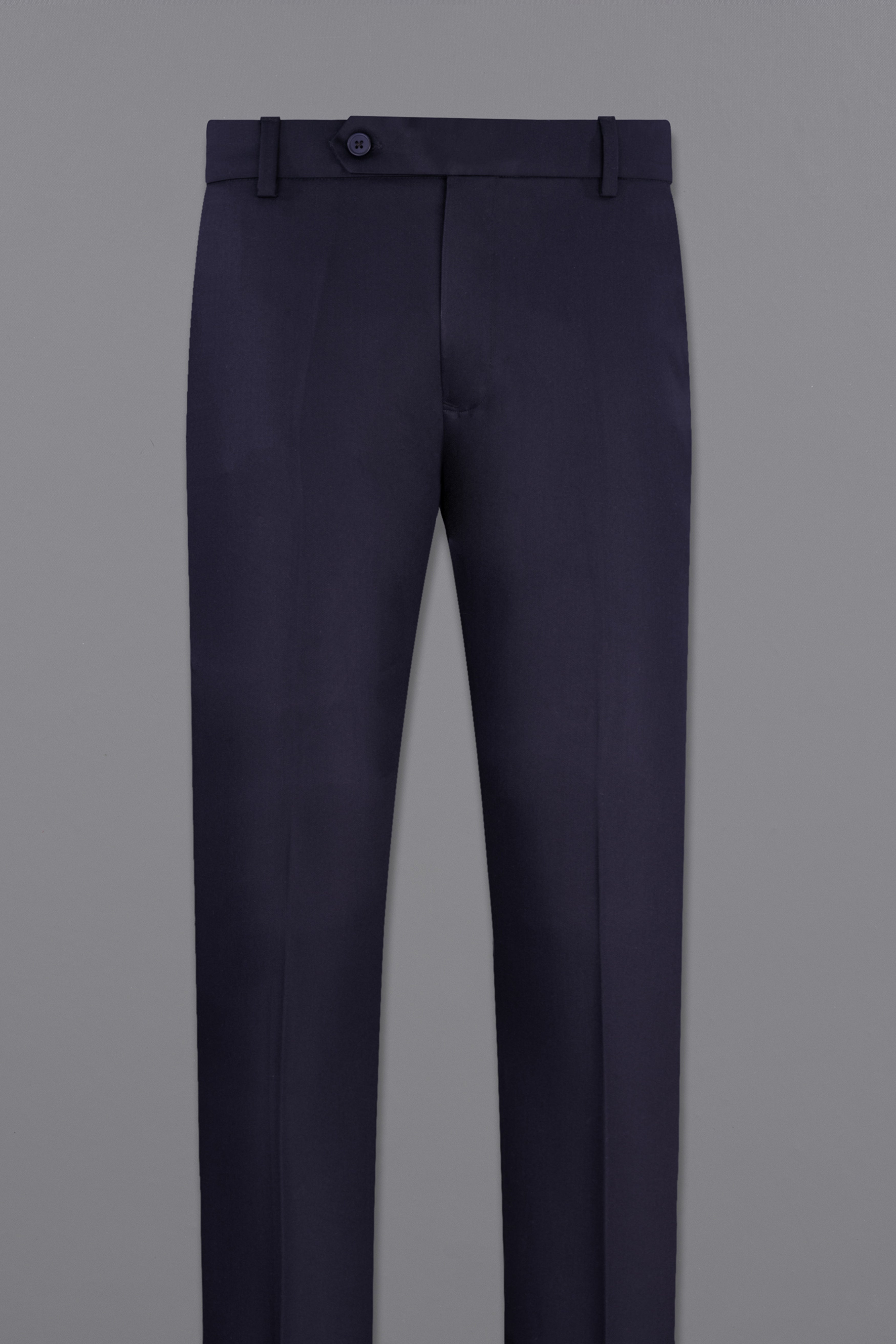 Mirage Navy Blue Textured Pant