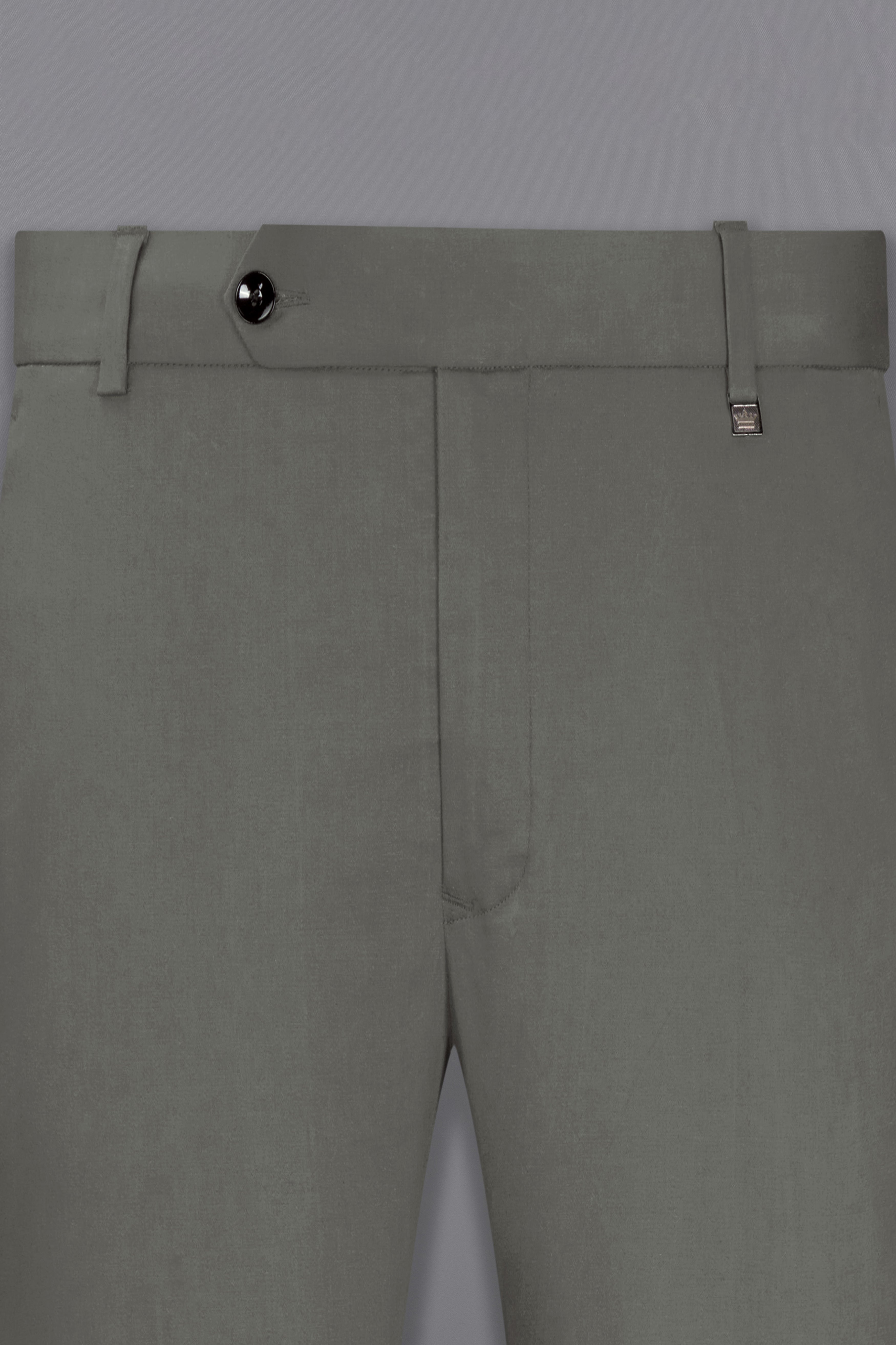 Ironside Gray Stretchable Premium Cotton traveler Pant