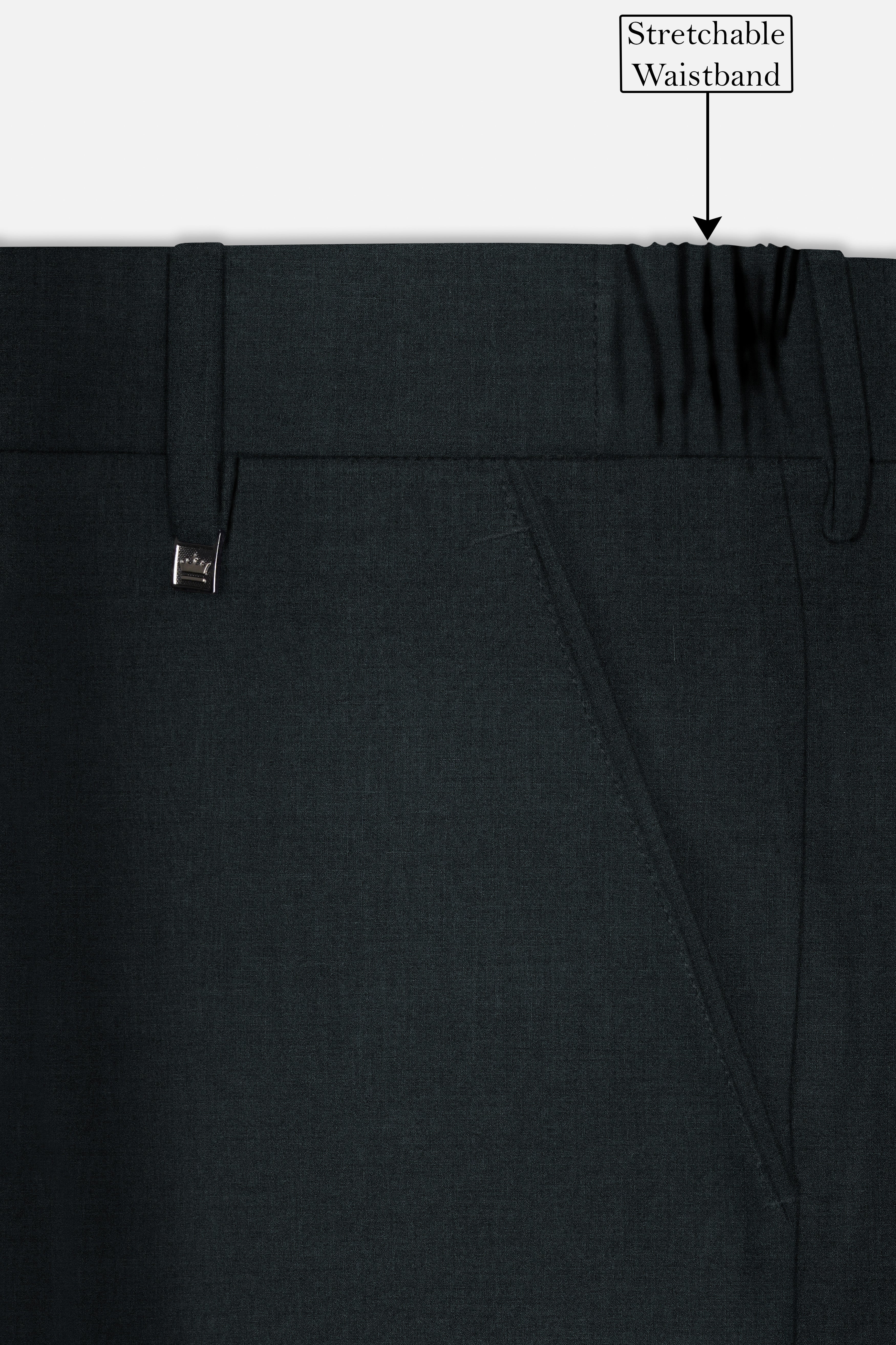 Gable Green Wool Rich Pant