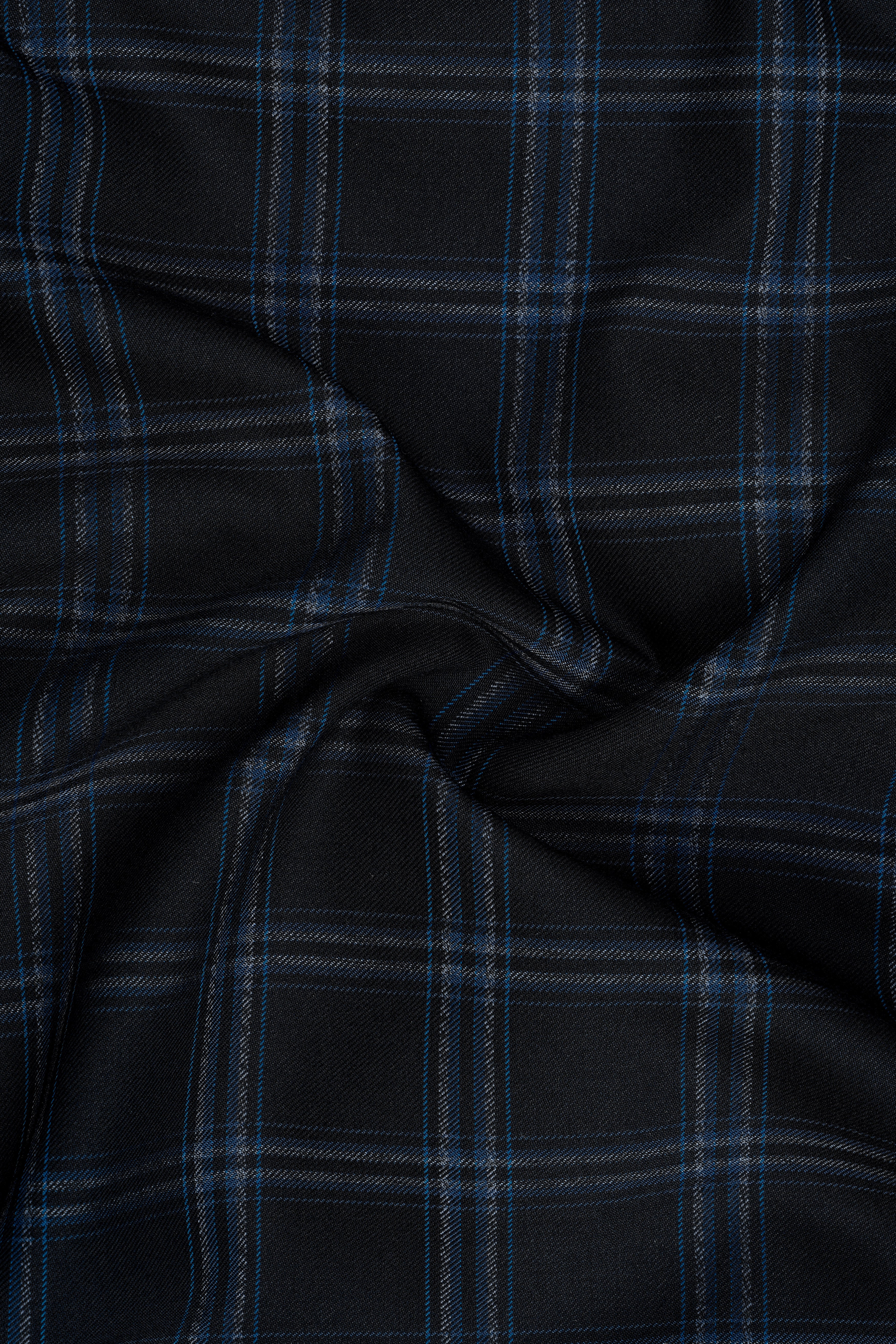 Dark Gray Windowpane Woolrich Pant