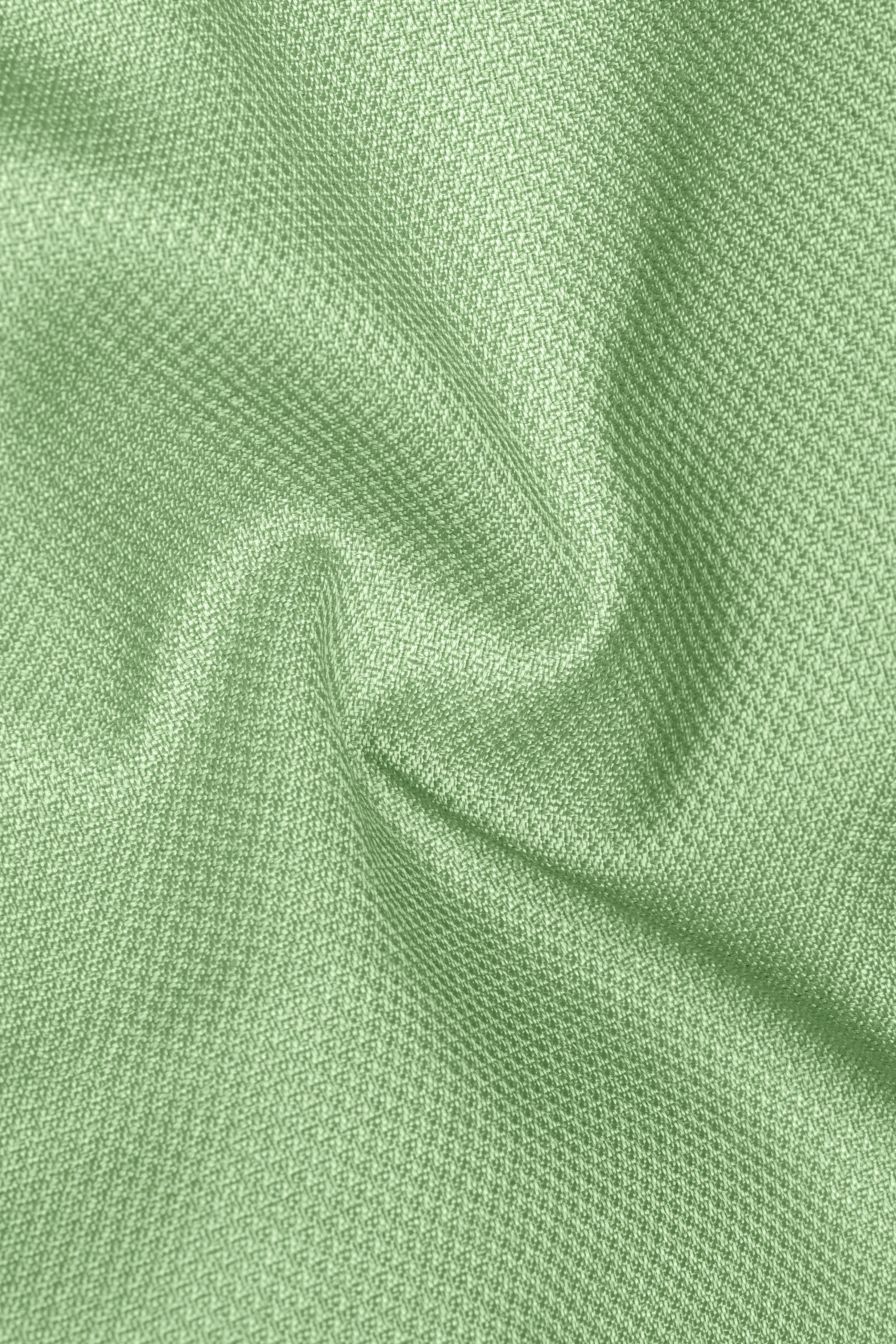 Camouflage Green Wool rich Pant