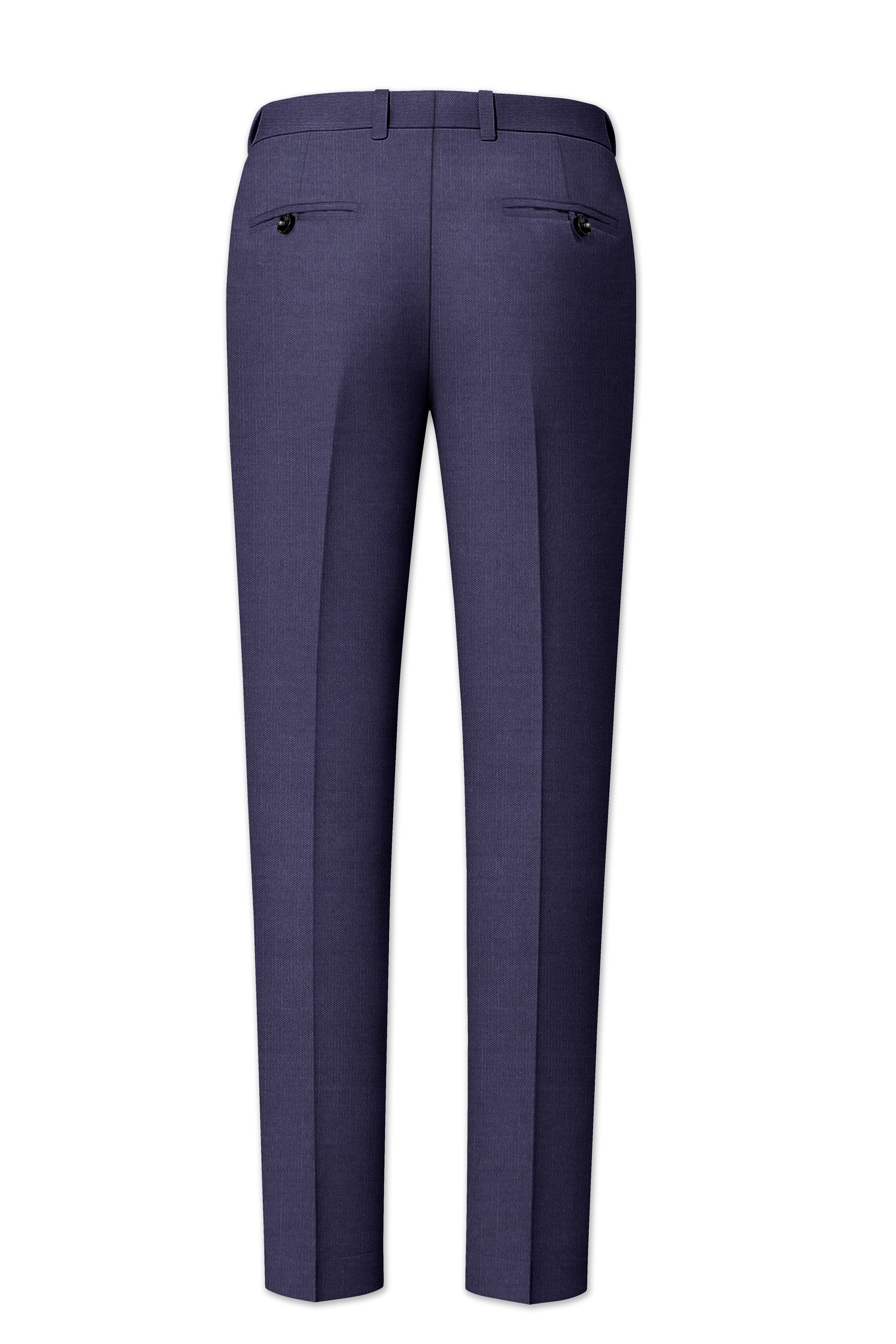 Mulled Grey Wool Rich Pant