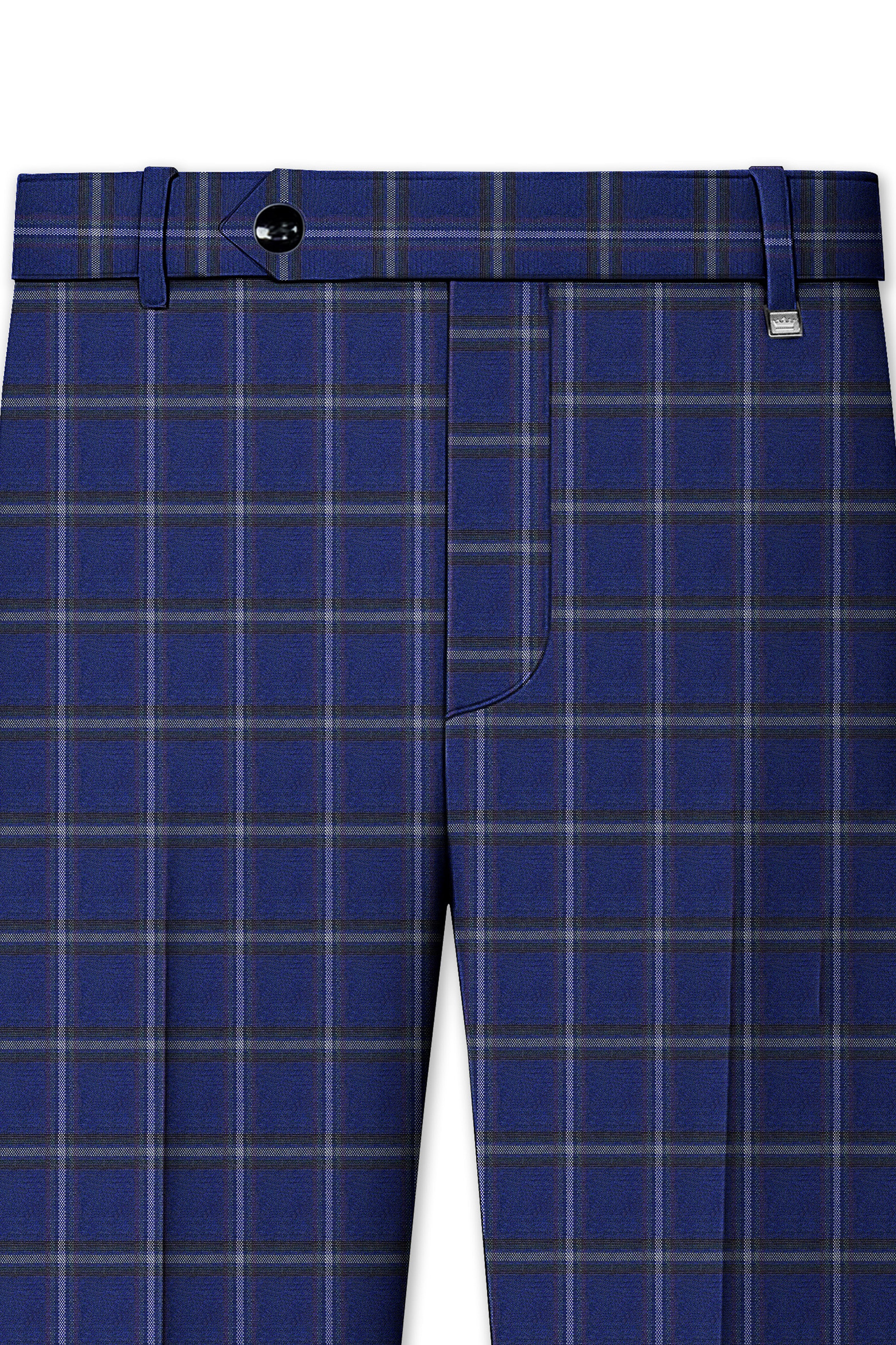 Rhino Blue Windowpane Woolrich Pant