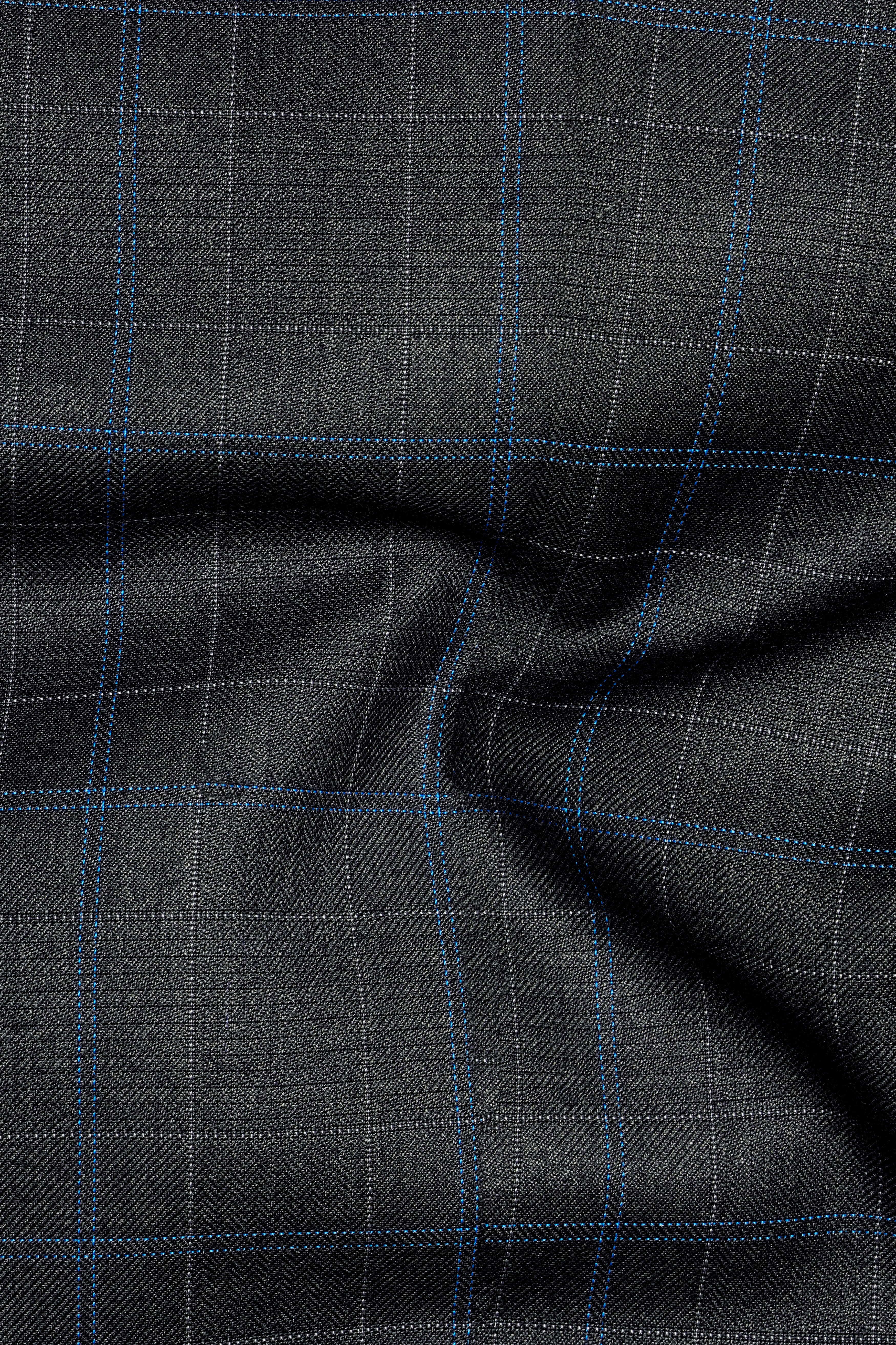 Cape Cod Gray Super fine Checkered Wool Rich Pant