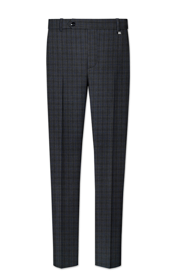 Tundora Gray Plaid Pant