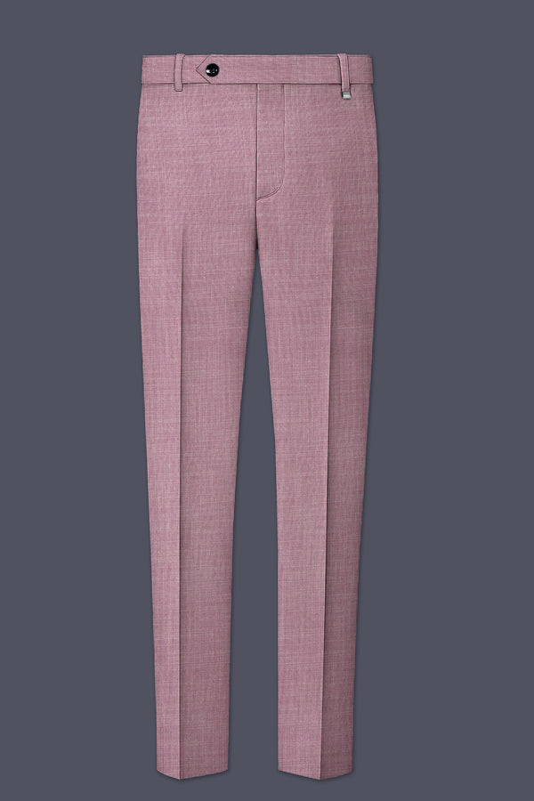 Coral Tree Red Textured Pant