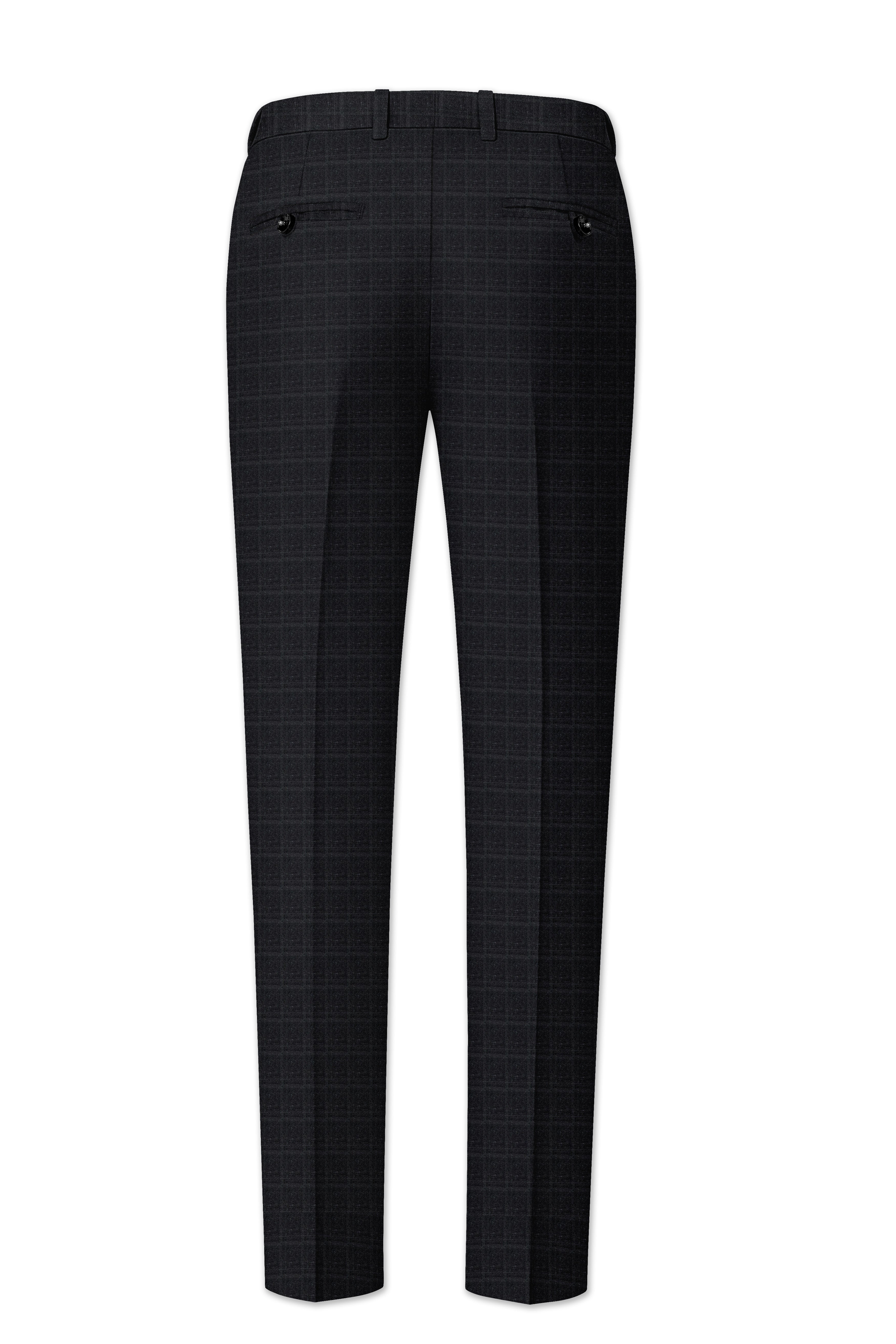Dune Gray Plaid Pant