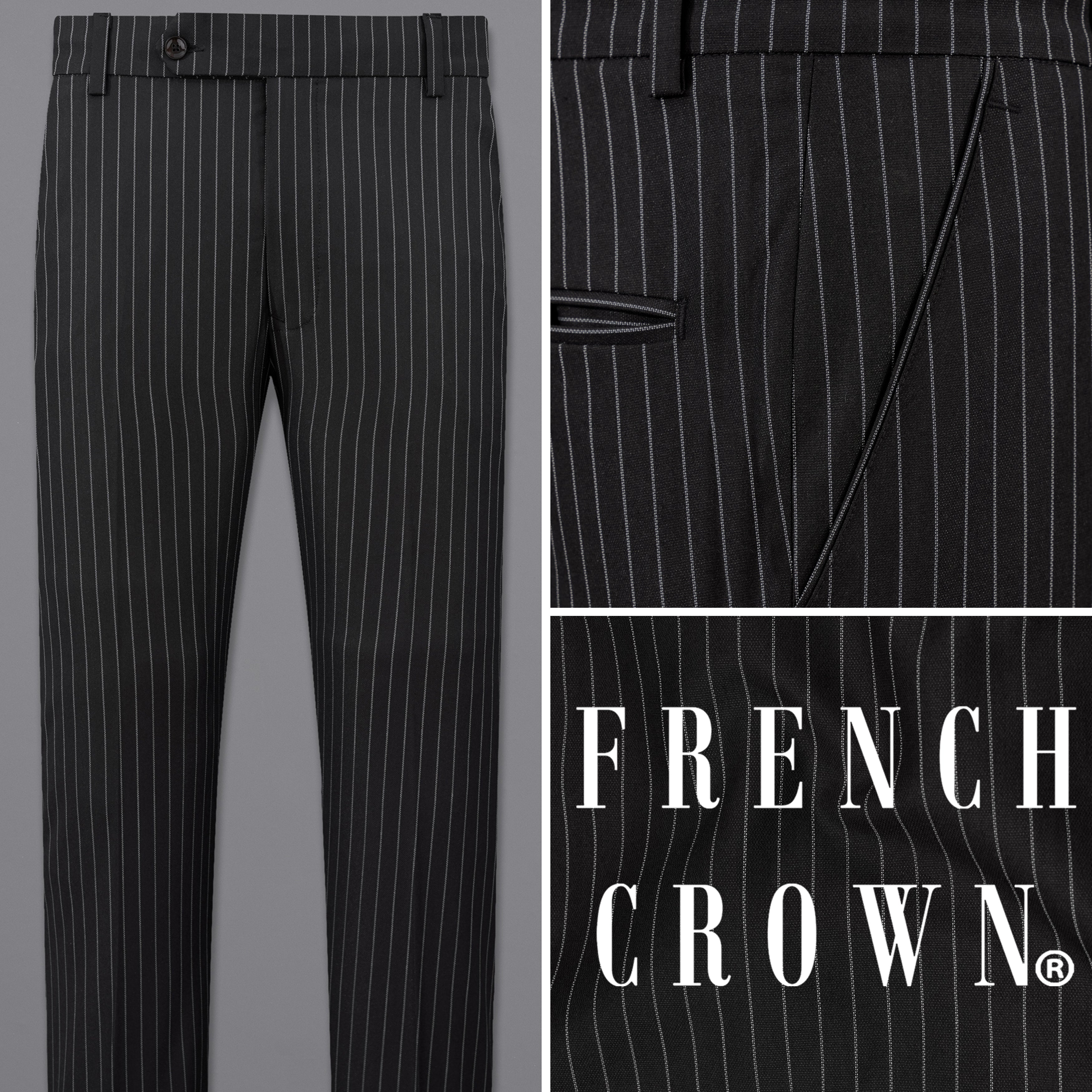 This mongoose brown tailored pant... - French Crown Luxury | Facebook