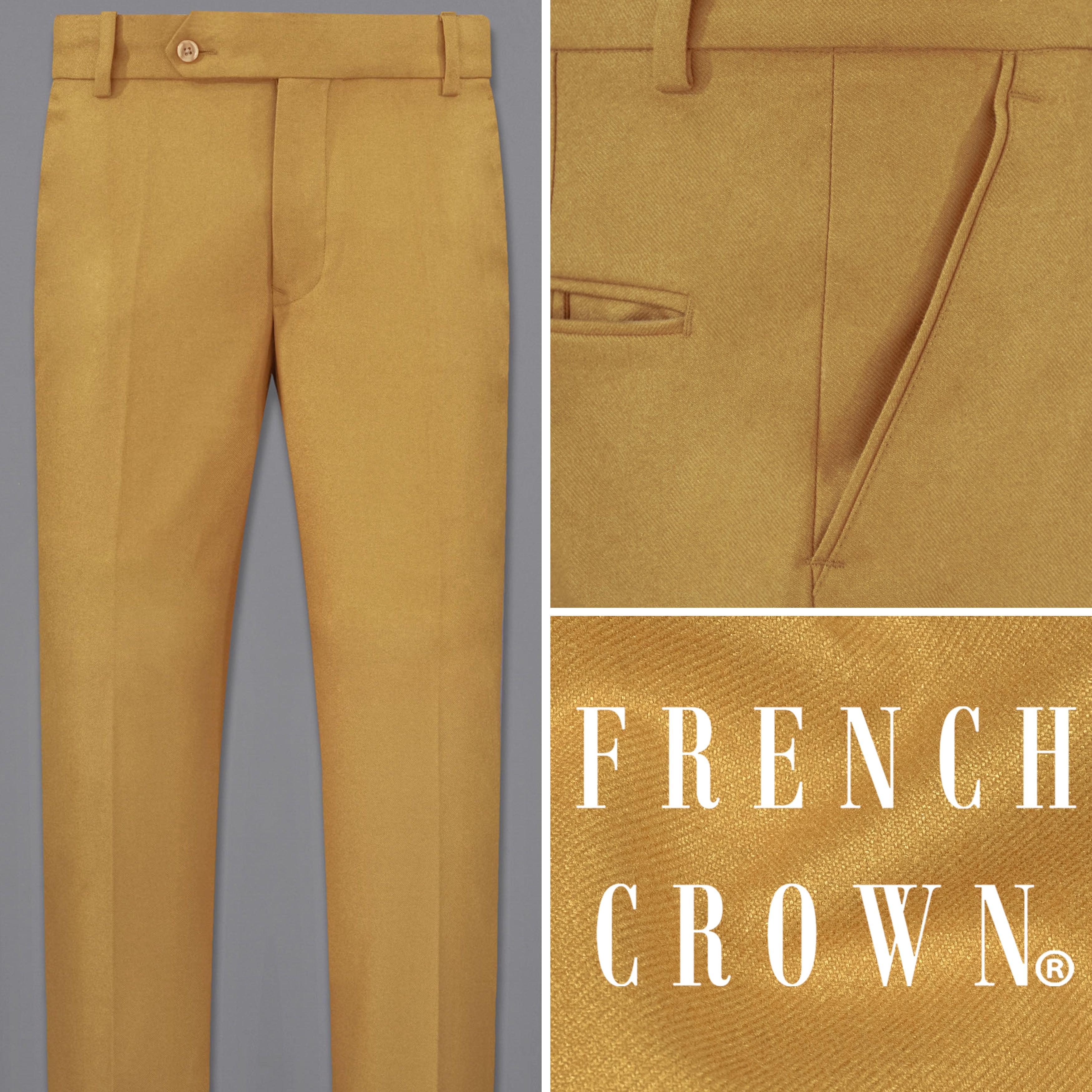 Judge Brown Textured Pant | Formal pants, Pants, Brown texture