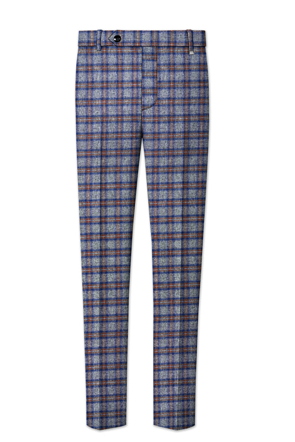 Fuscous Gray Checkered Pant