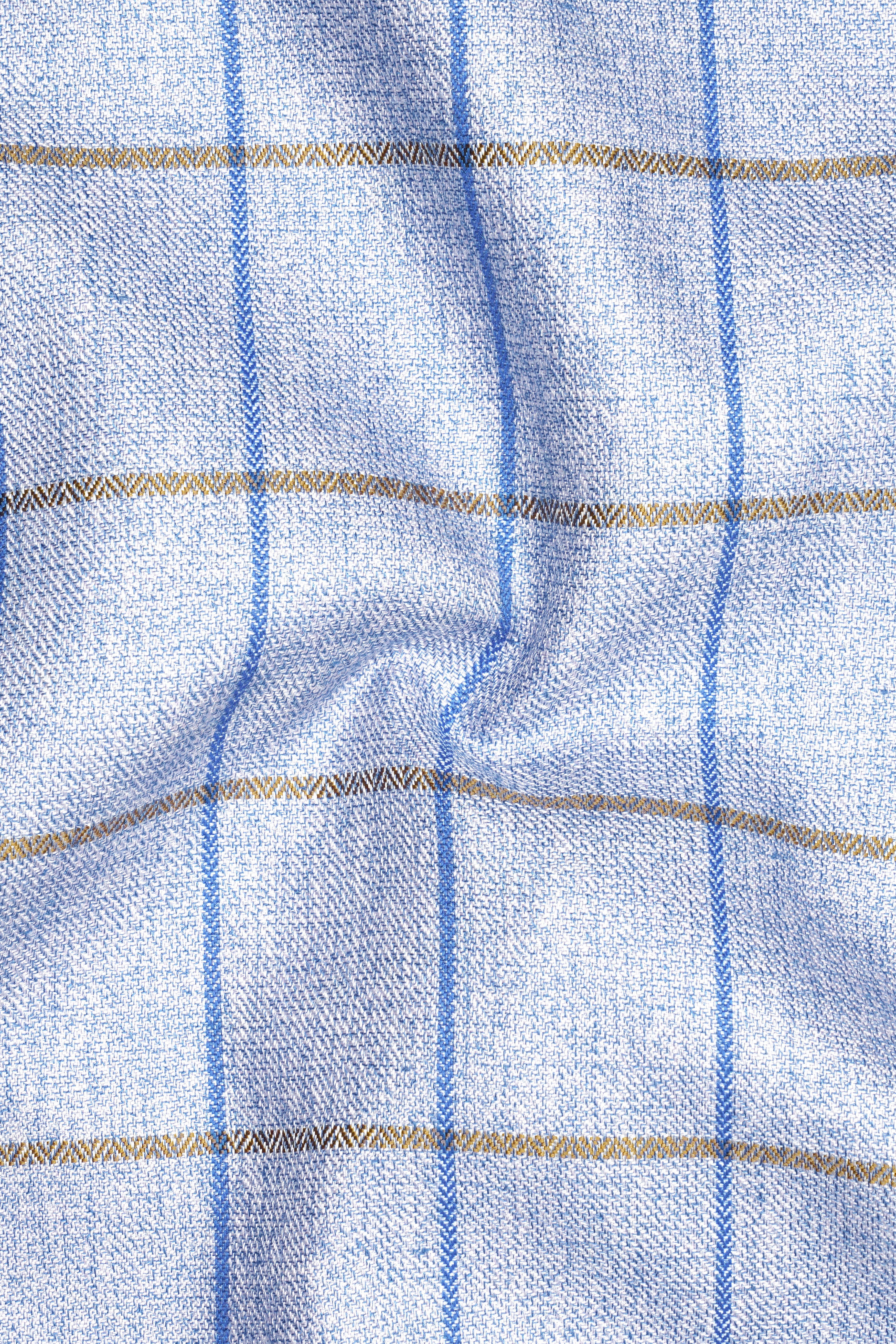 Mobster Blue Checkered Pant