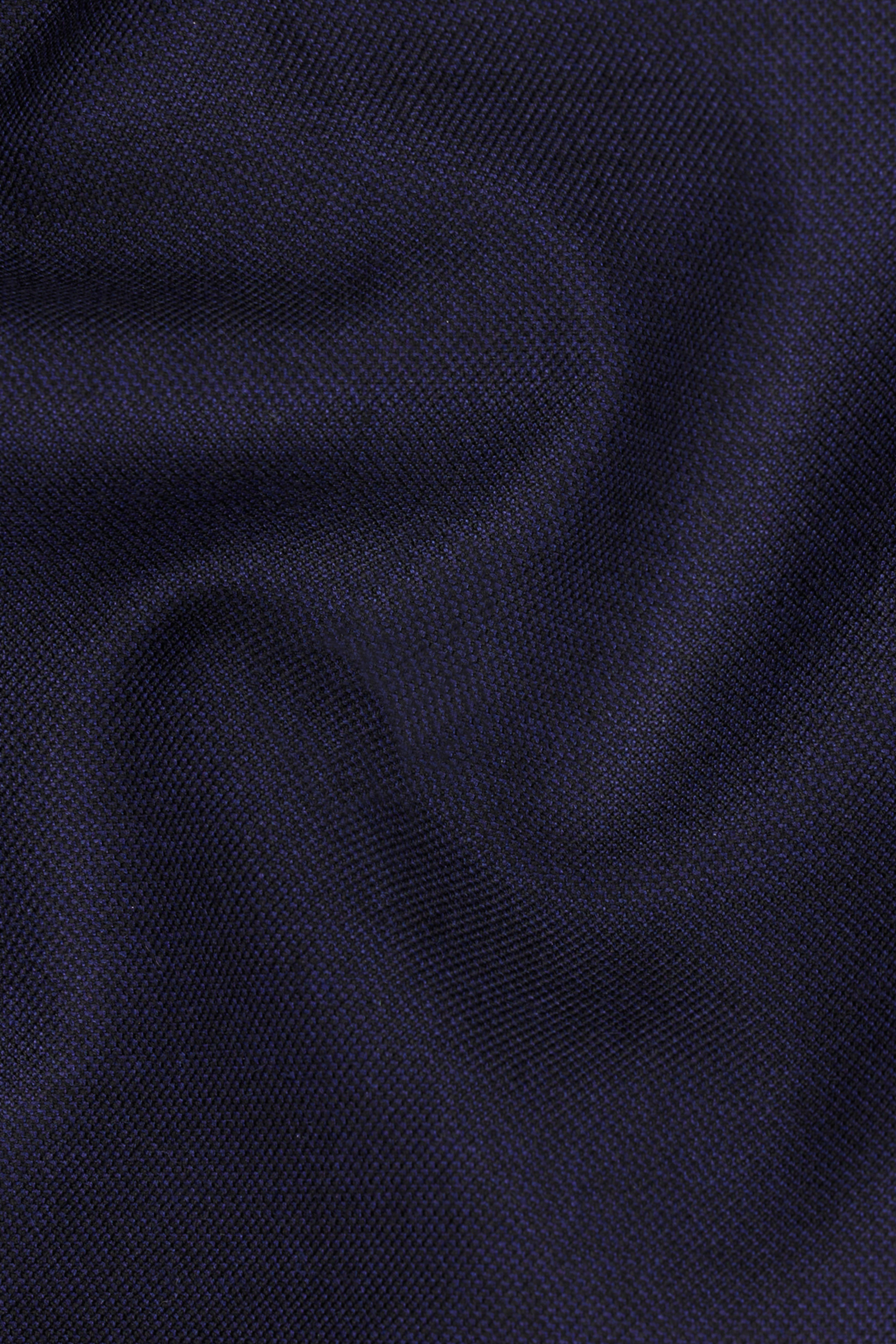 Mirage Blue Subtle Sheen Stretchable Waistband traveler Pants