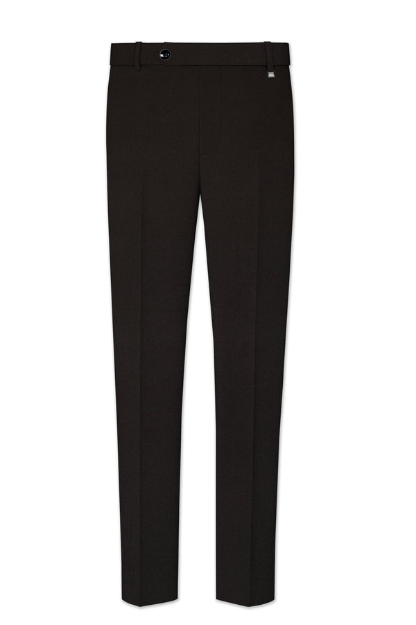 Eclipse Brown Textured Pants