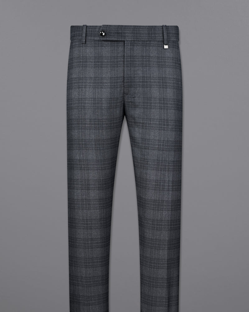 Tuna Gray Plaid Pant