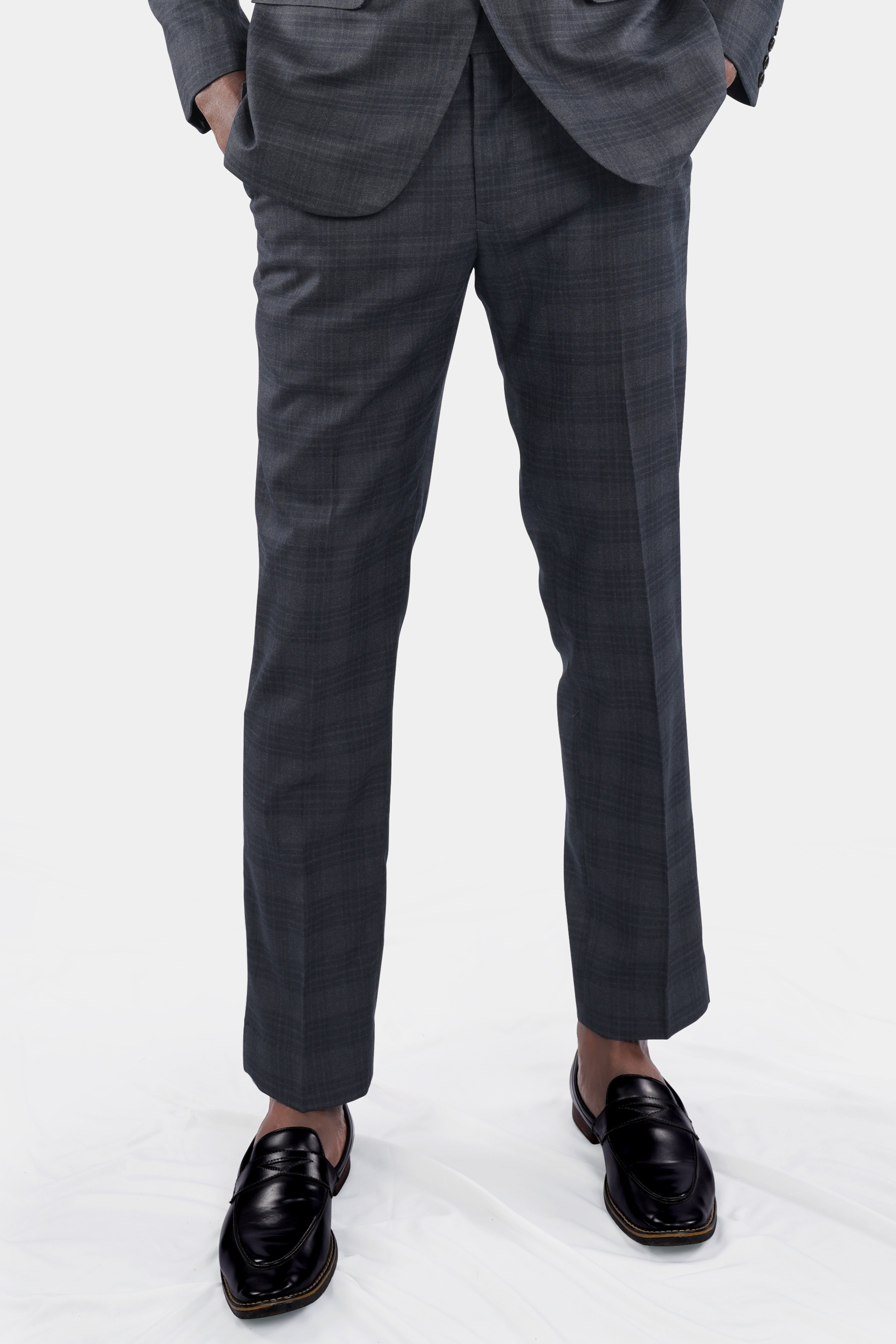 Tuna Gray Plaid Pant T2692-28, T2692-30, T2692-32, T2692-34, T2692-36, T2692-38, T2692-40, T2692-42, T2692-44