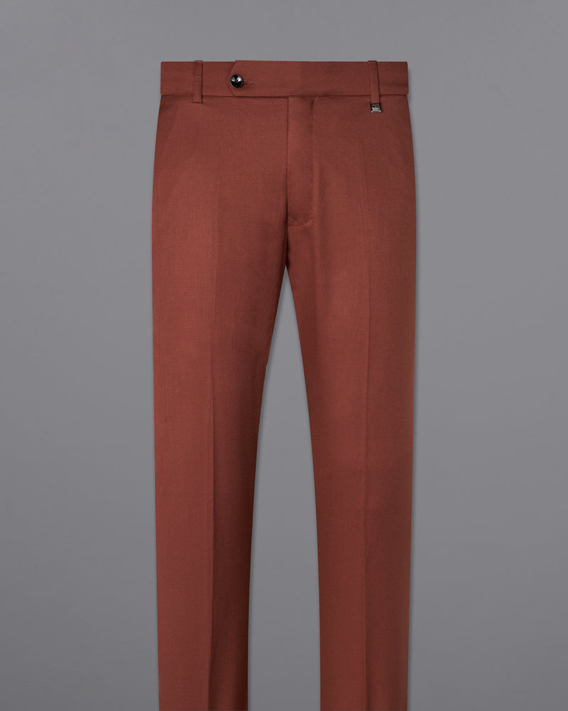 Ironstone Red Stretchable traveler Pant