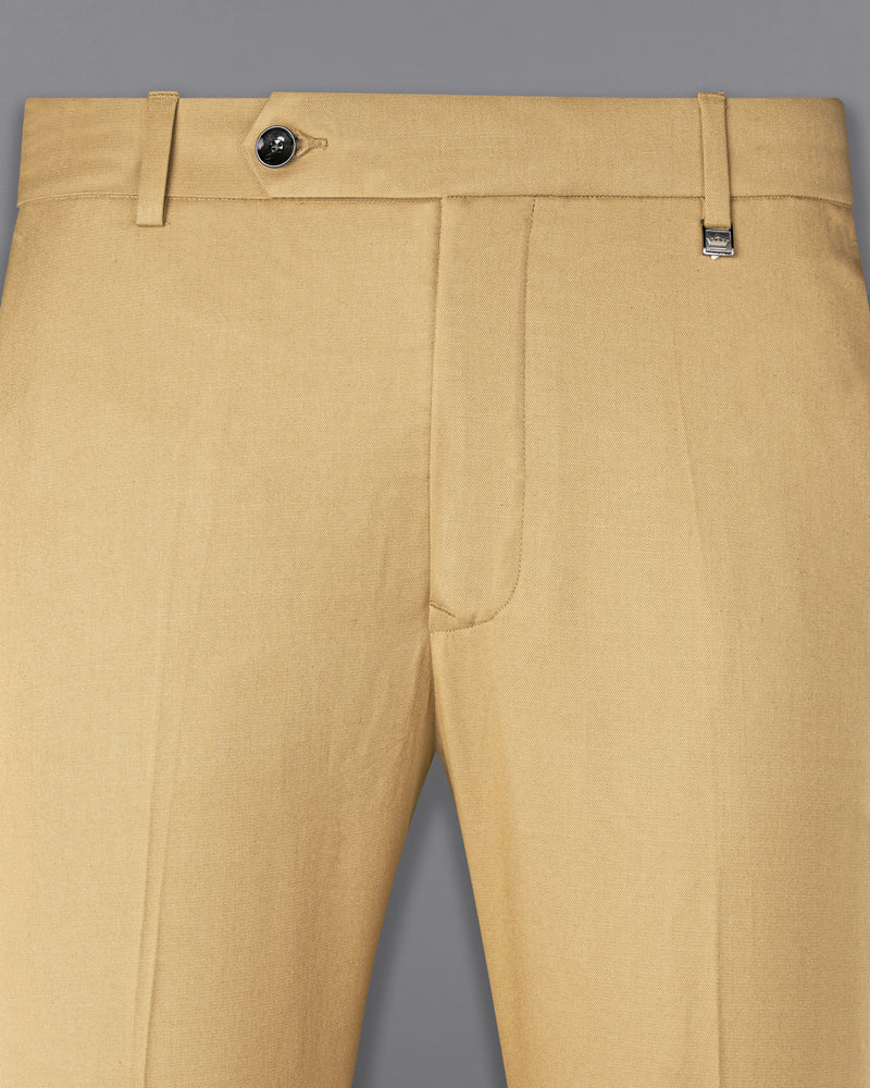 Tacao Light Brown Stretchable traveler Pant