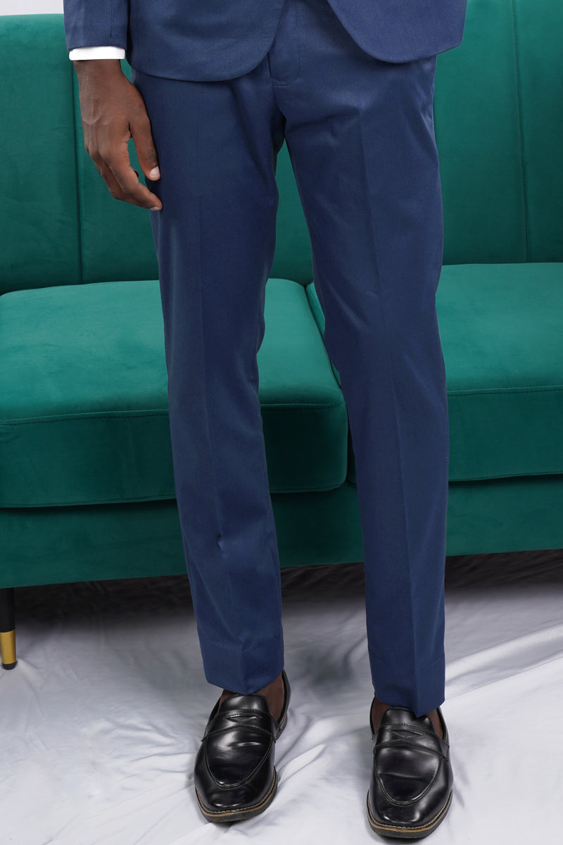 Rhino Blue Stretchable traveler Pant