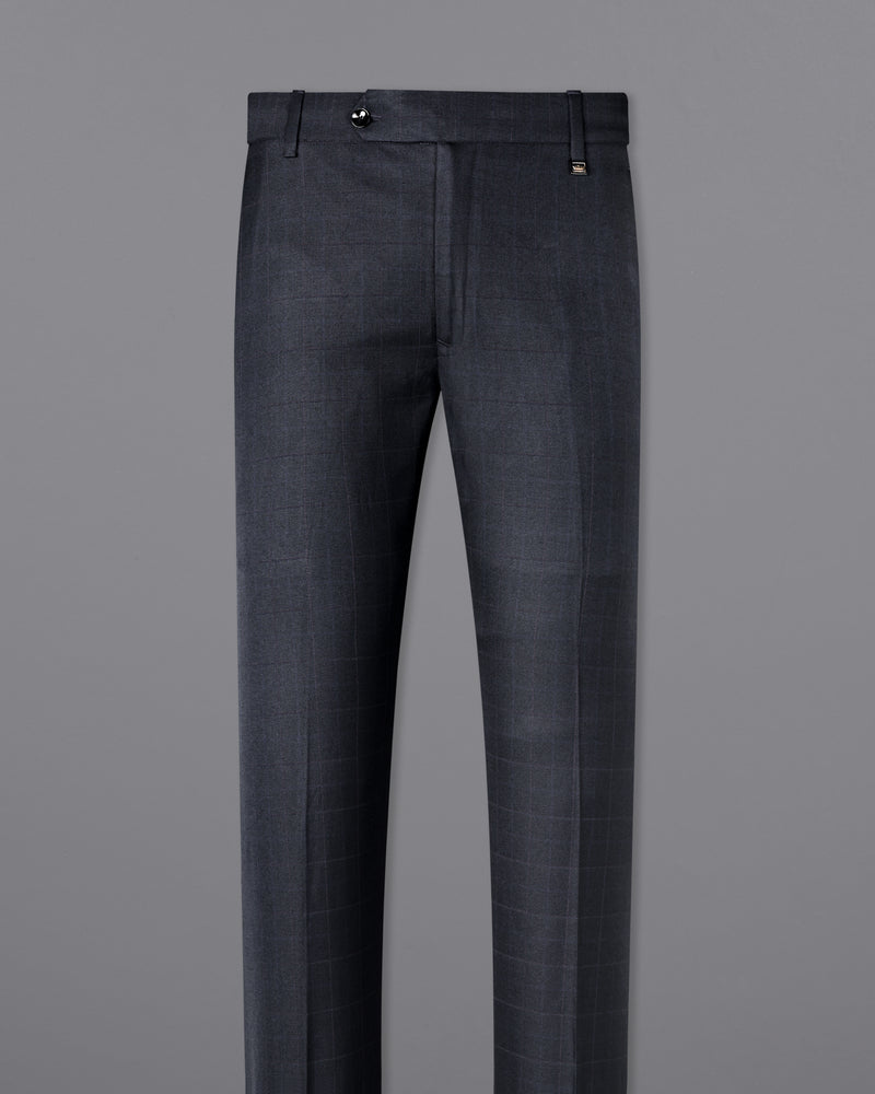 Thunder Blue Double Breasted Pant