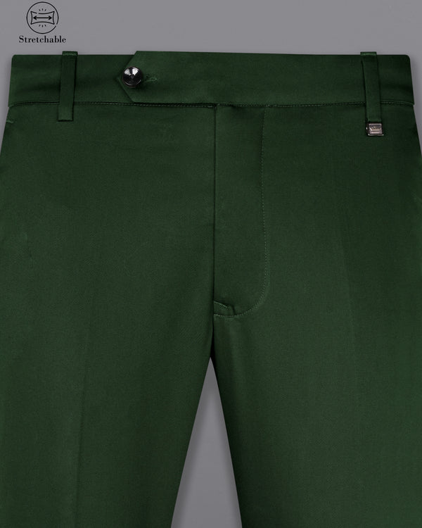 Myrtle Green Wool Rich Stretchable traveler Pant T2704-28, T2704-30, T2704-32, T2704-34, T2704-36, T2704-38, T2704-40, T2704-42, T2704-44