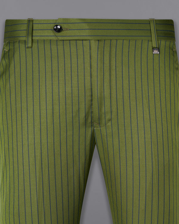 Hemlock Green Striped Pant T2705-28, T2705-30, T2705-32, T2705-34, T2705-36, T2705-38, T2705-40, T2705-42, T2705-44