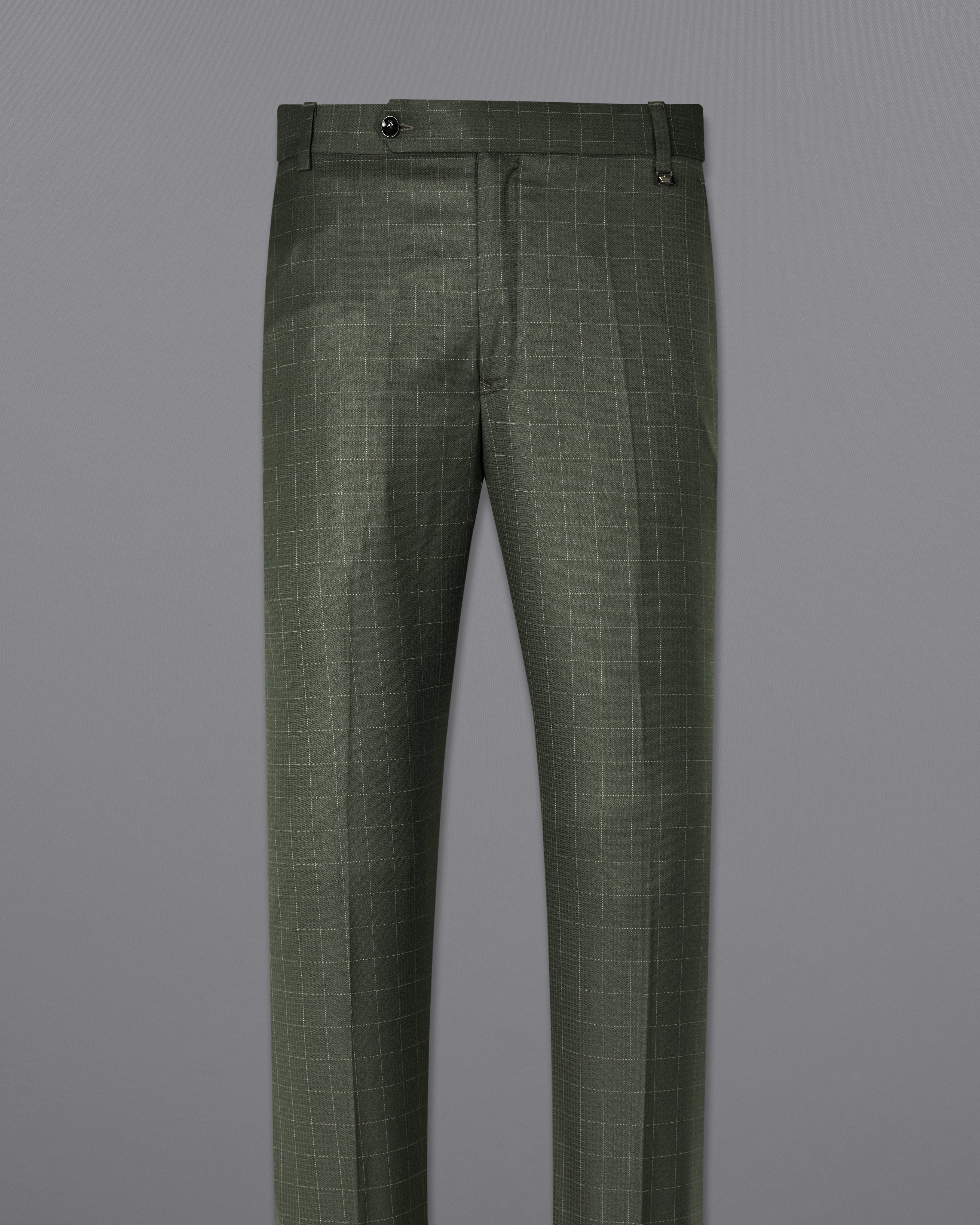 Dune Dark Green Subtle Checkered Pant T2706-28, T2706-30, T2706-32, T2706-34, T2706-36, T2706-38, T2706-40, T2706-42, T2706-44