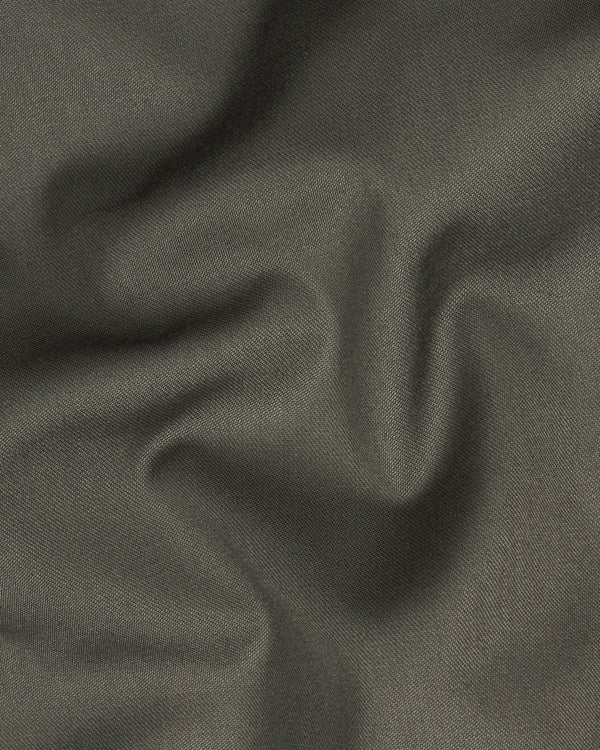 Kelp Gray Solid Pant