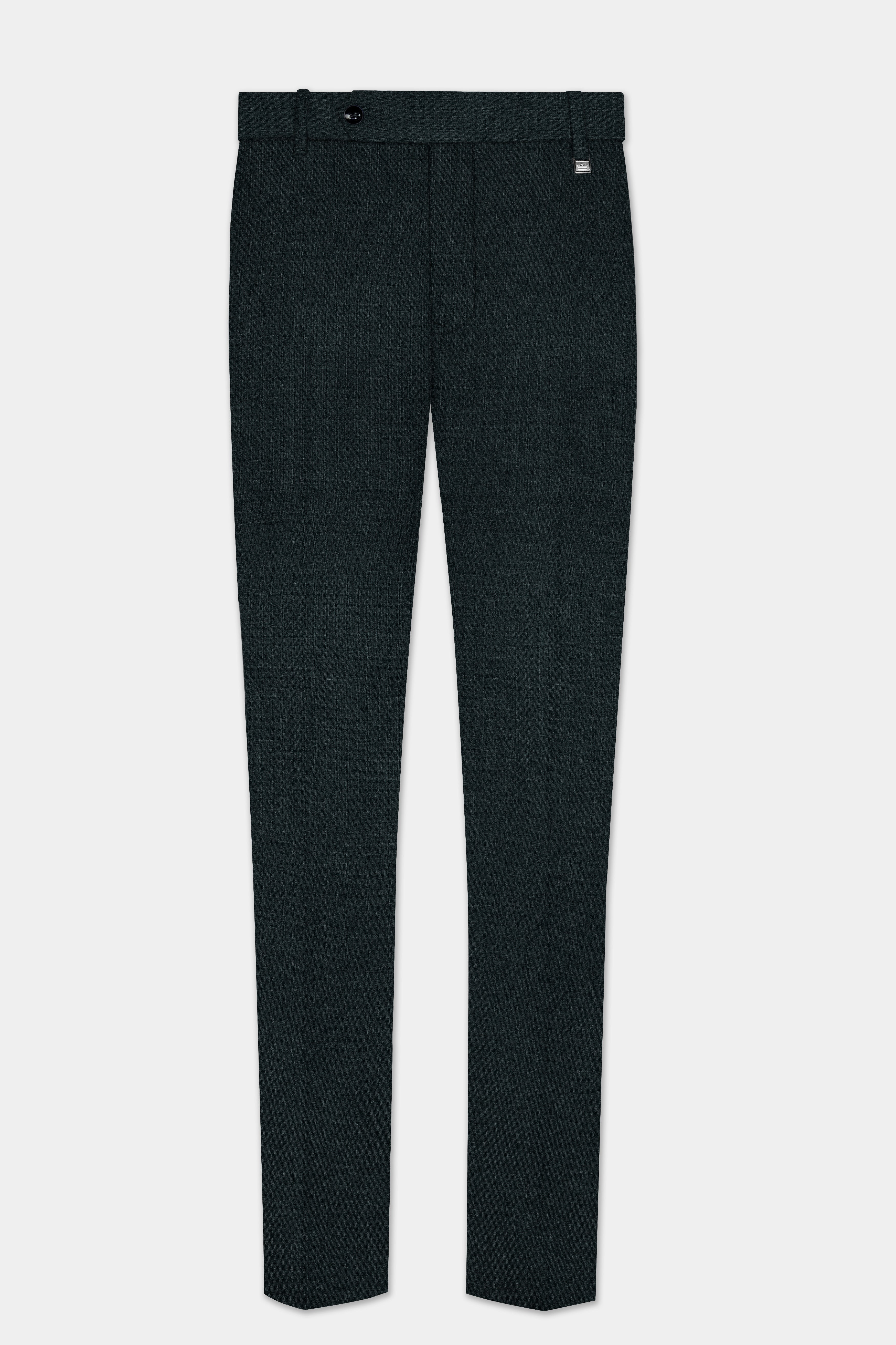 Gable Green Wool Rich Pant