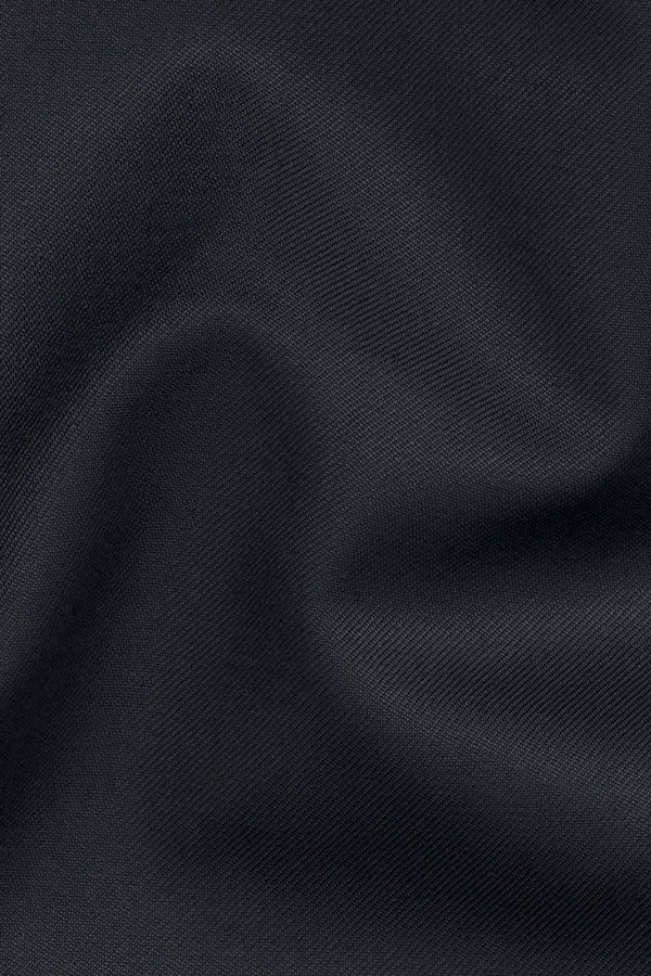 Mirage Blue Wool Rich Pant