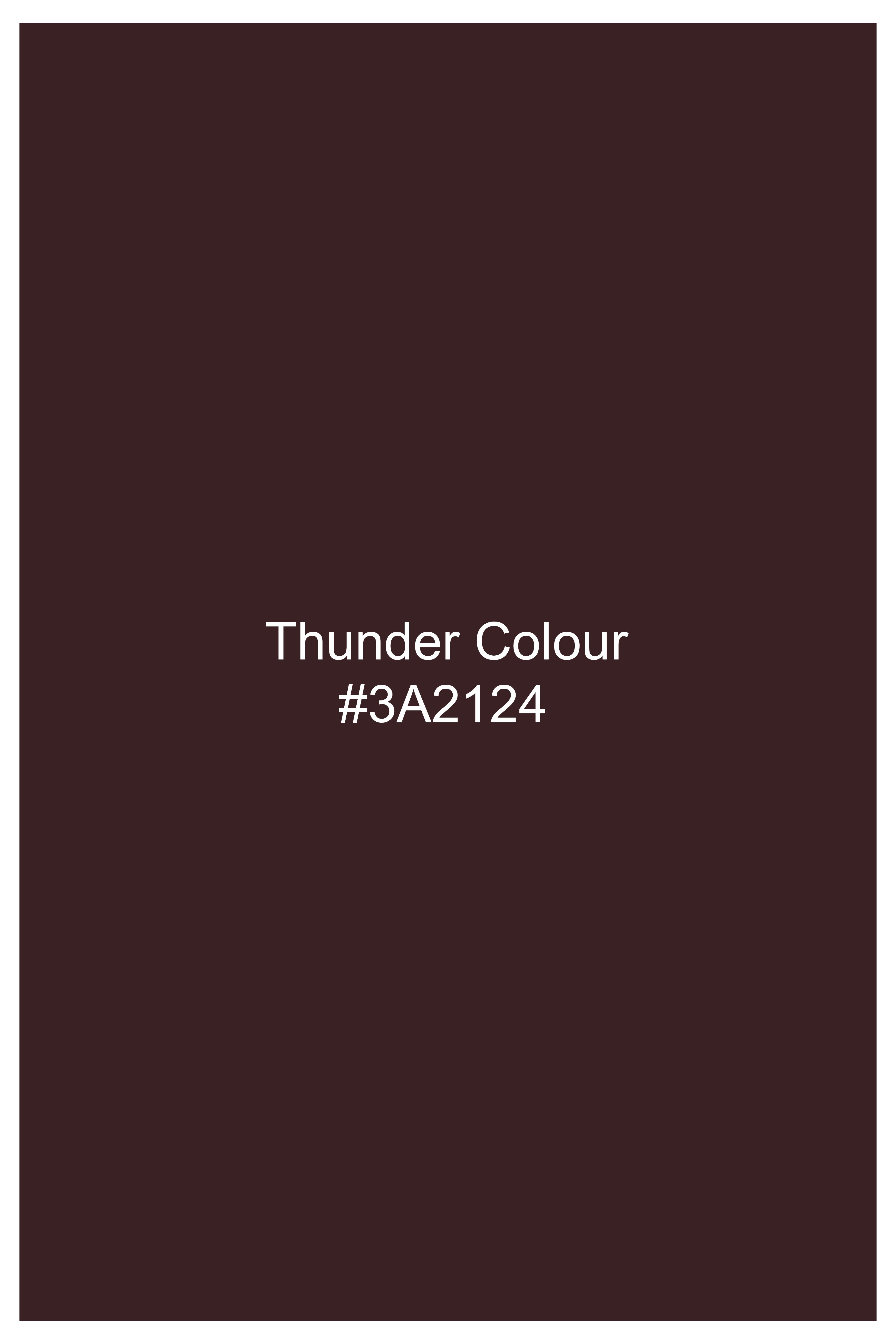 Thunder Brown Wool Rich Pant T2750-28, T2750-30, T2750-32, T2750-34, T2750-36, T2750-38, T2750-40, T2750-42, T2750-44