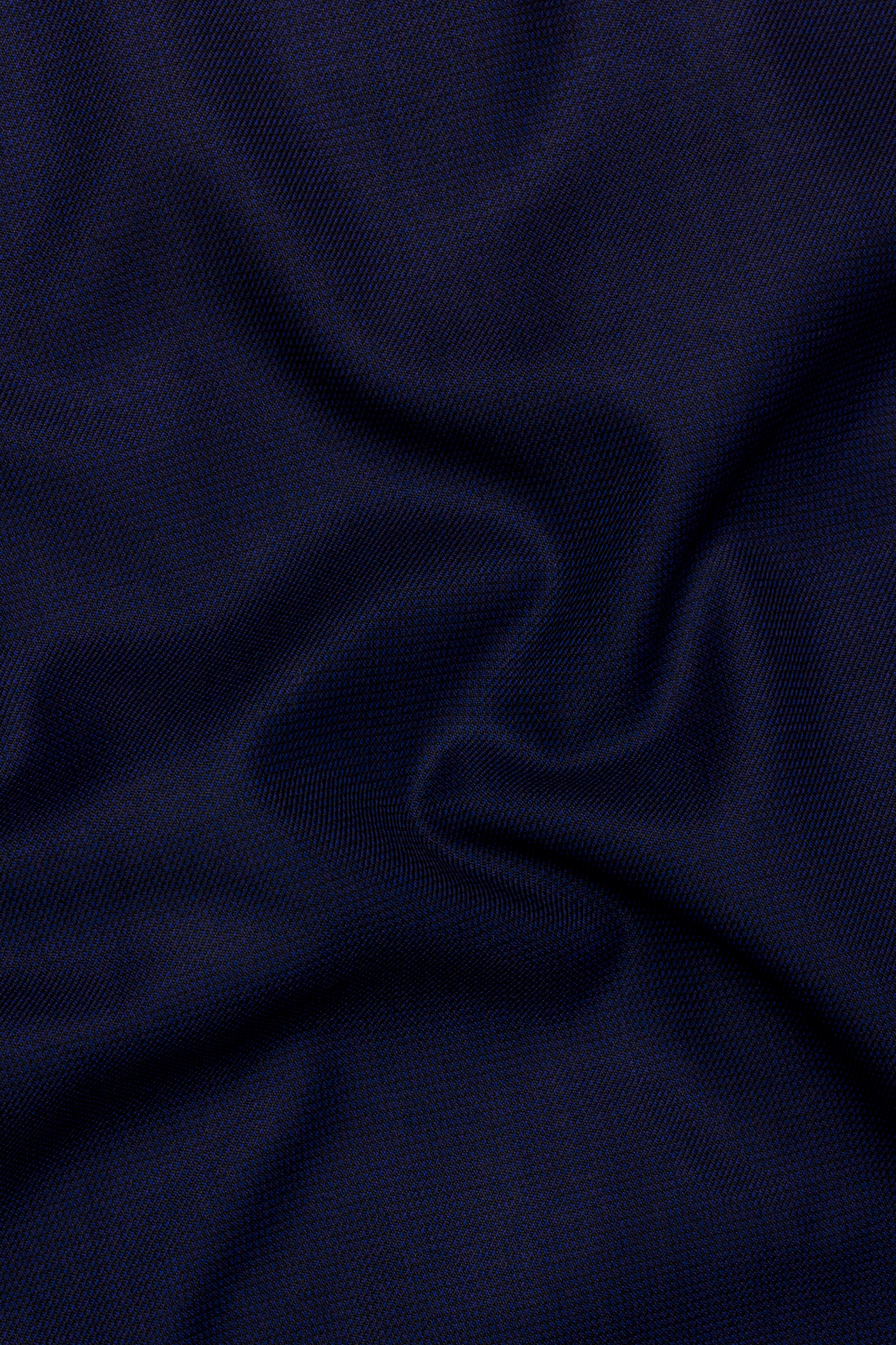 Midnight Navy Blue Wool Rich Pant T2753-28, T2753-30, T2753-32, T2753-34, T2753-36, T2753-38, T2753-40, T2753-42, T2753-44