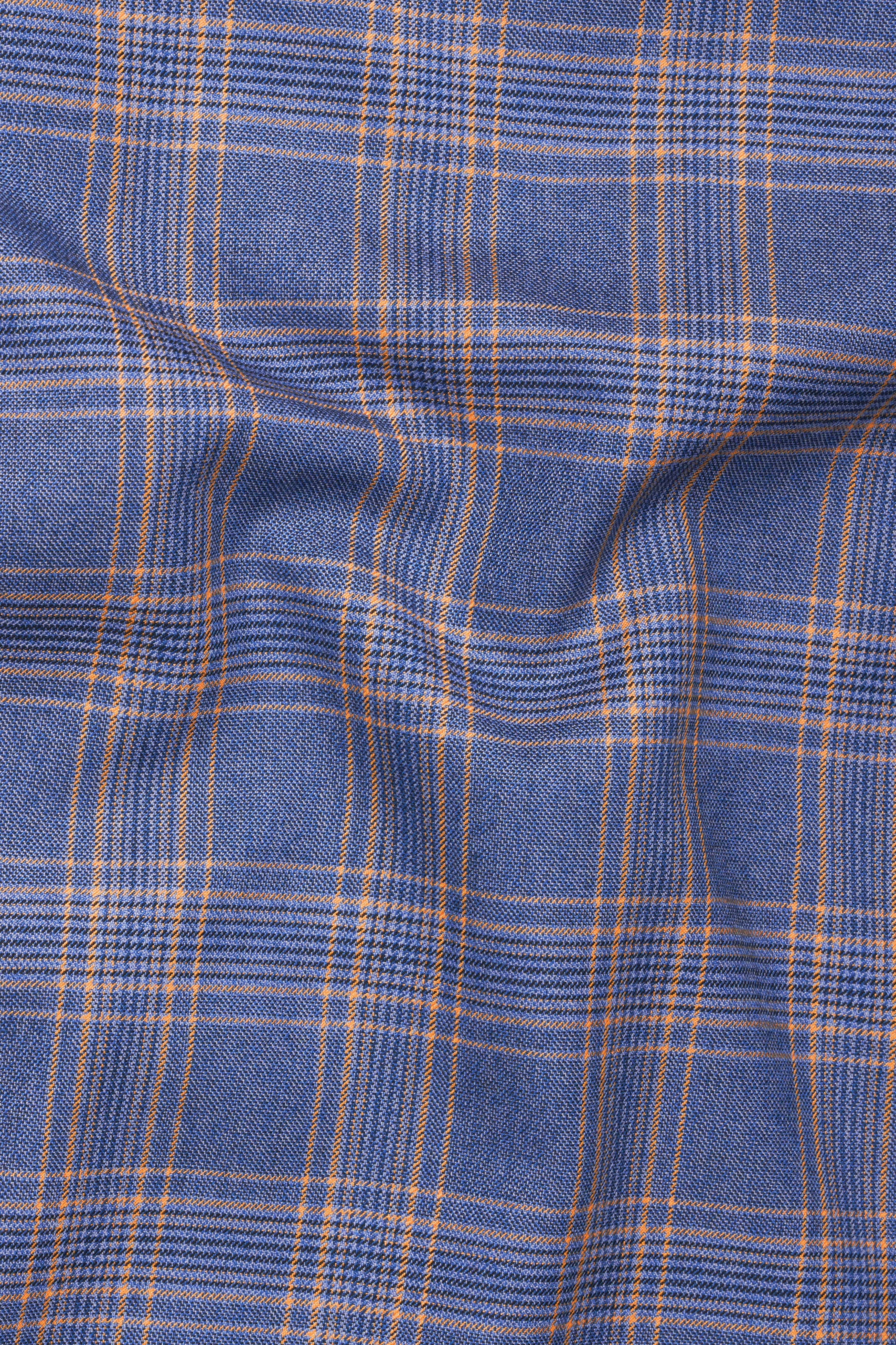 Waikawa Blue Plaid Wool Rich Pant T2764-28, T2764-30, T2764-32, T2764-34, T2764-36, T2764-38, T2764-40, T2764-42, T2764-44