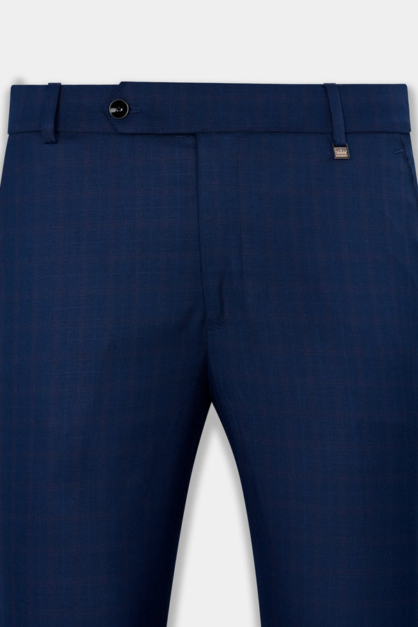 Buy AD  AV Men Royal Blue Solid Synthetic Pack Of 3 Formal Trousers Online  at Best Prices in India  JioMart