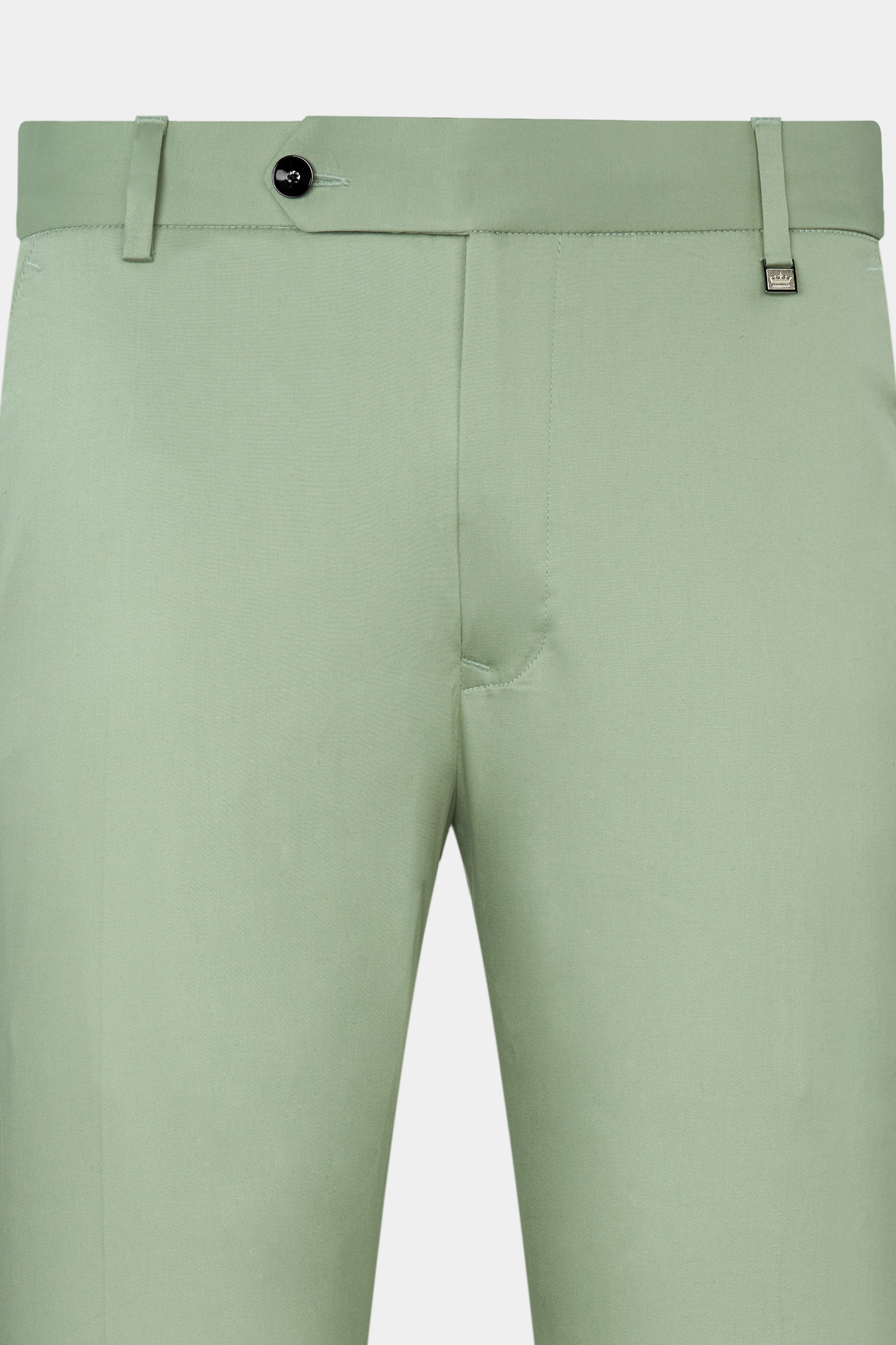 Asparagus Green with Horizontal Stitches Premium Cotton Pant T2814-28, T2814-30, T2814-32, T2814-34, T2814-36, T2814-38, T2814-40, T2814-42, T2814-44