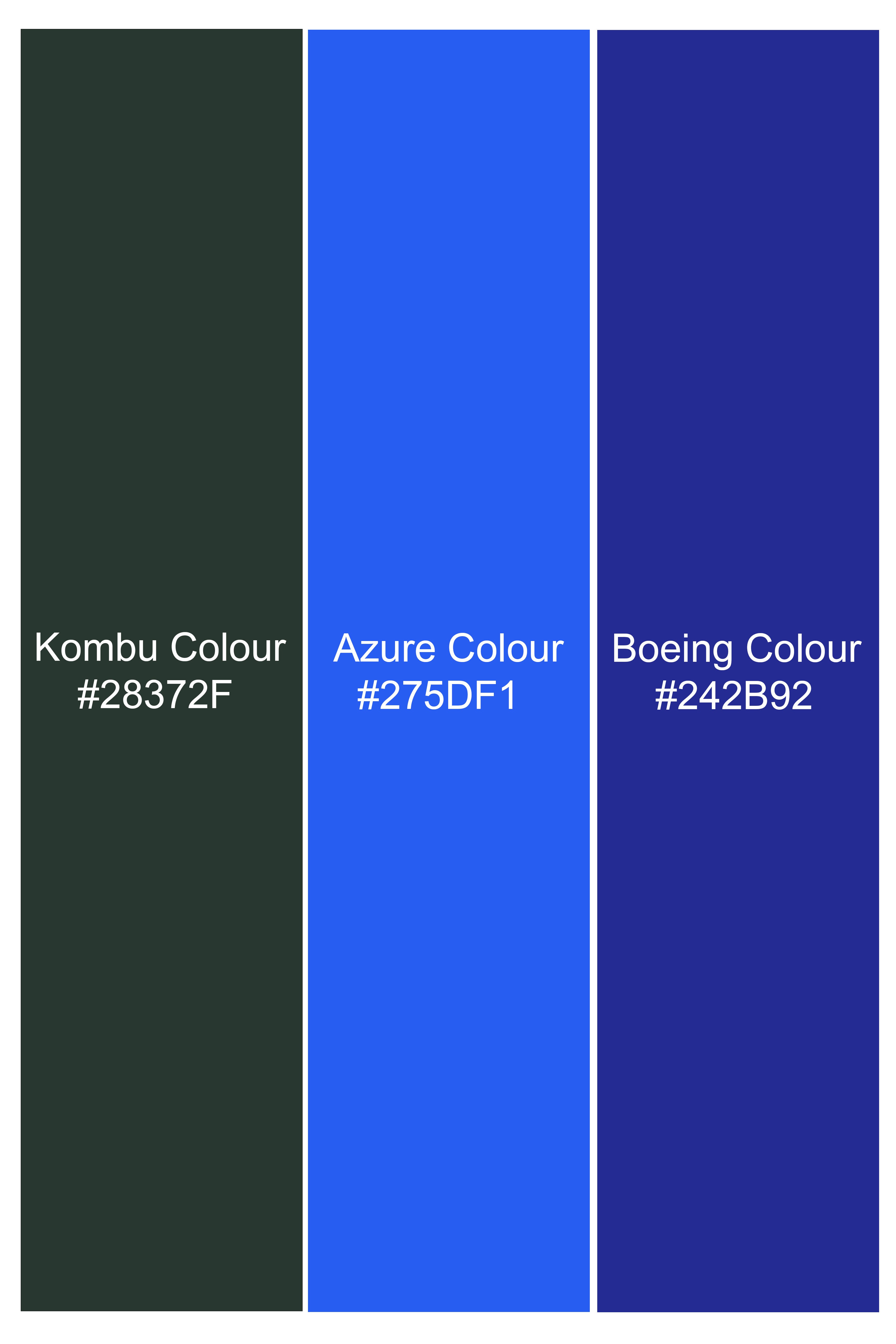 Kombu Green Checkered Pant T2839-28, T2839-30, T2839-32, T2839-34, T2839-36, T2839-38, T2839-40, T2839-42, T2839-44