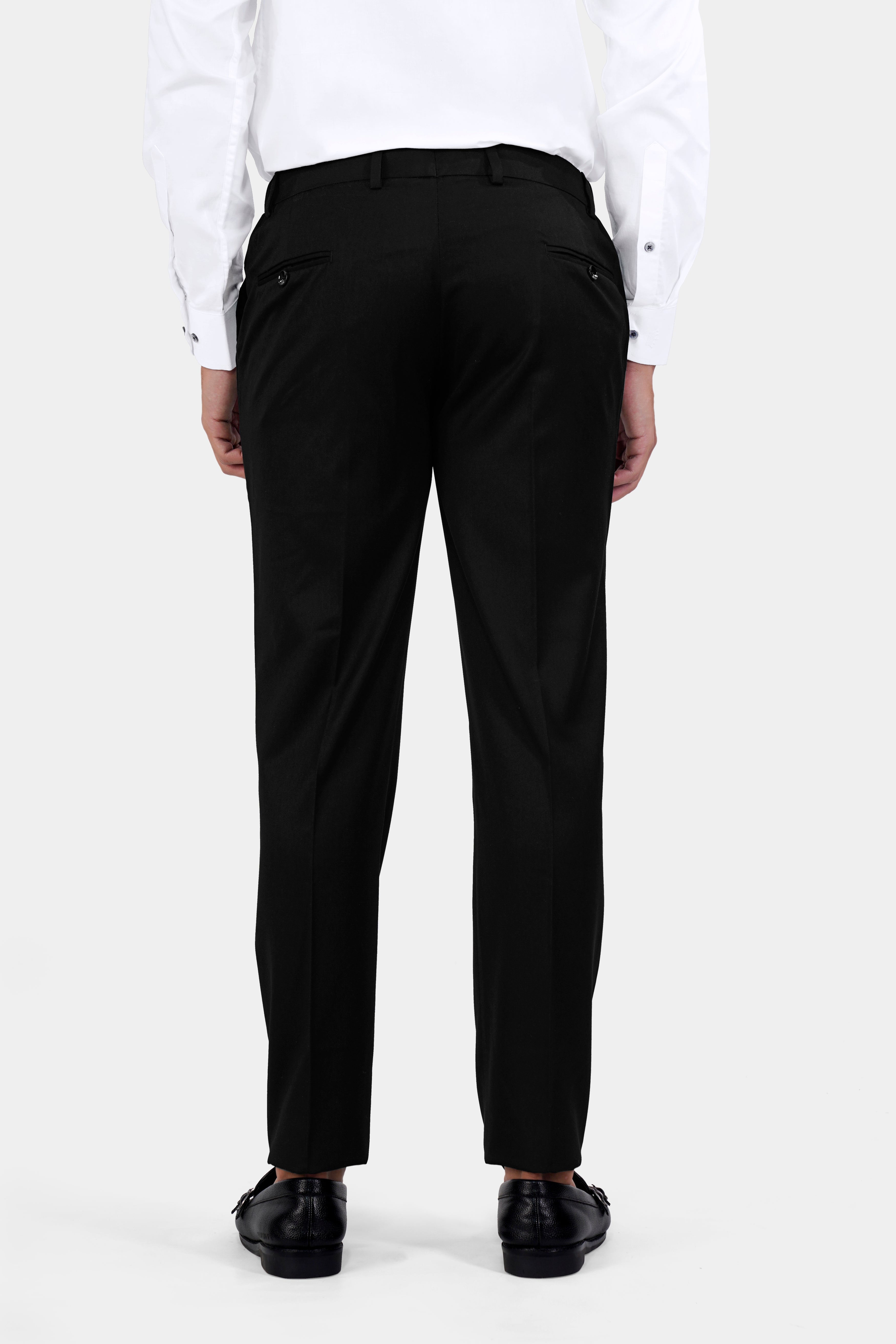 Jade Black Wool Rich Pant T2892-SW-28, T2892-SW-30, T2892-SW-32, T2892-SW-34, T2892-SW-36, T2892-SW-38, T2892-SW-40, T2892-SW-42, T2892-SW-44