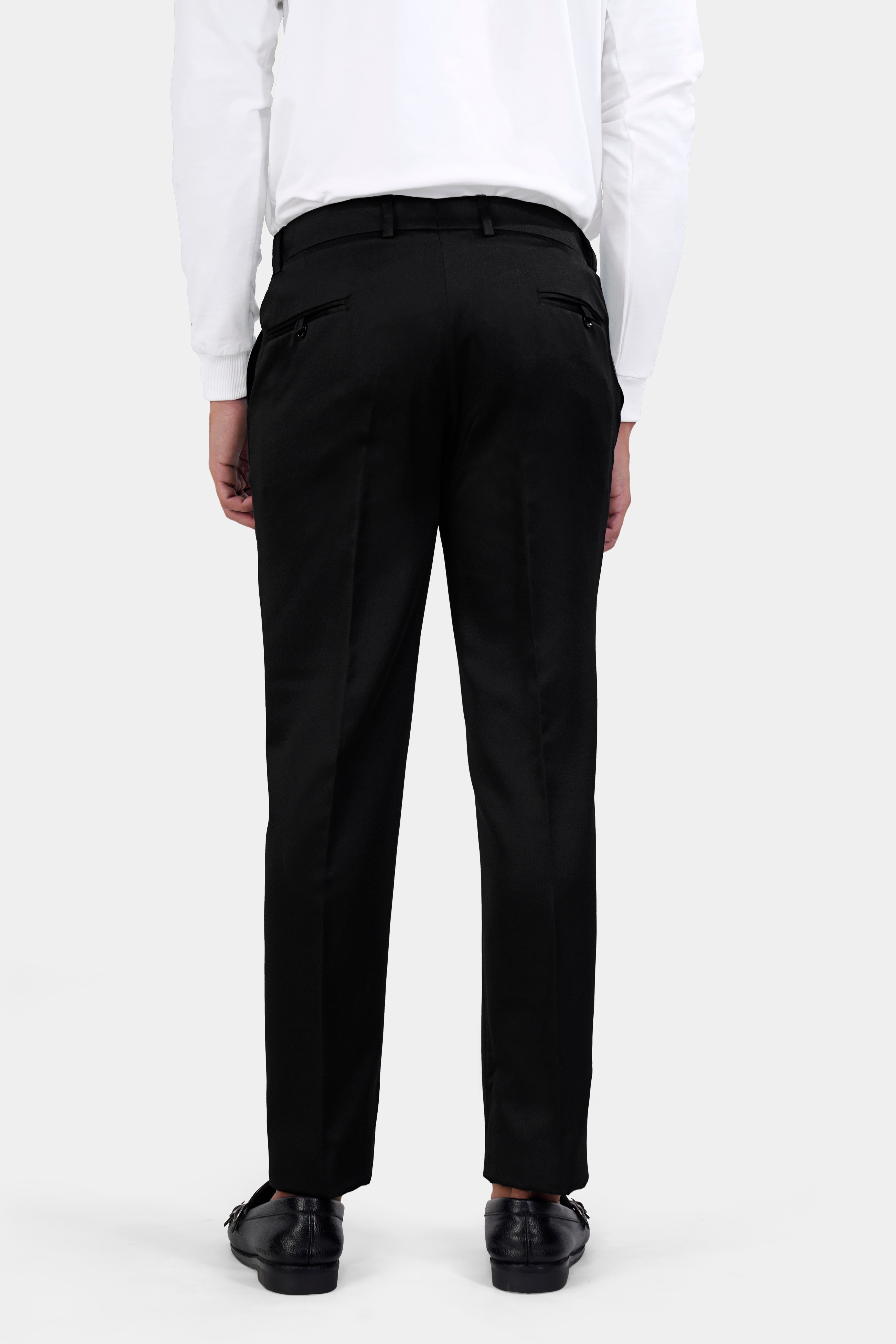 Jade Black Wool Rich Pant T2895-SW-28, T2895-SW-30, T2895-SW-32, T2895-SW-34, T2895-SW-36, T2895-SW-38, T2895-SW-40, T2895-SW-42, T2895-SW-44