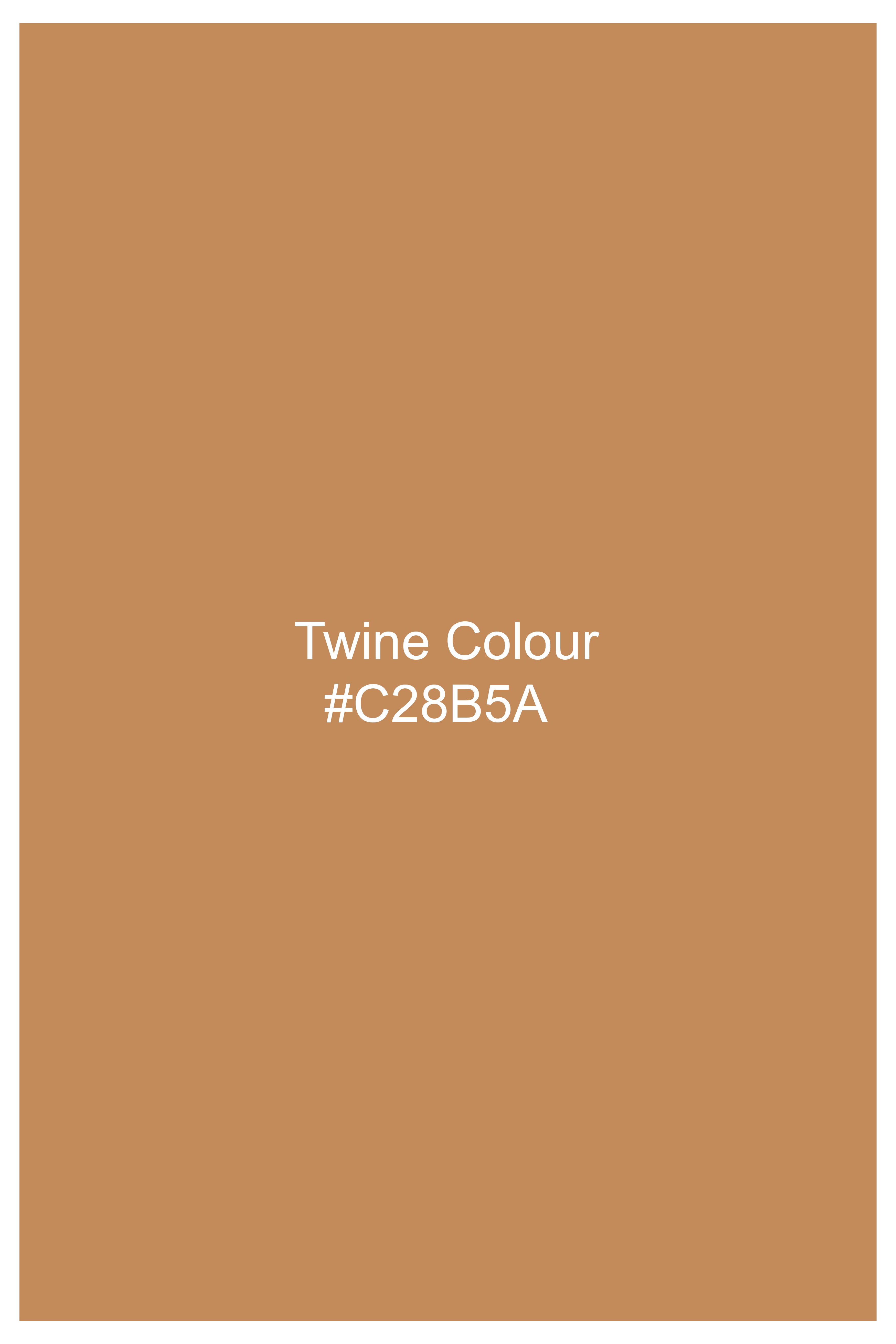 Twine Brown Dobby Textured Premium Giza Cotton Pant T2924-SW-28, T2924-SW-30, T2924-SW-32, T2924-SW-34, T2924-SW-36, T2924-SW-38, T2924-SW-40, T2924-SW-42, T2924-SW-44