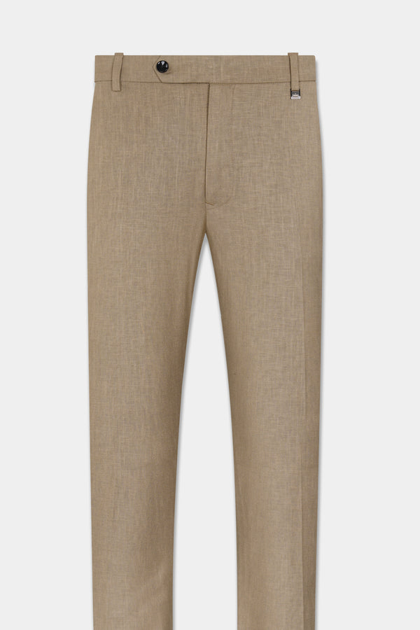 Sandrift Brown Luxurious Linen Pant