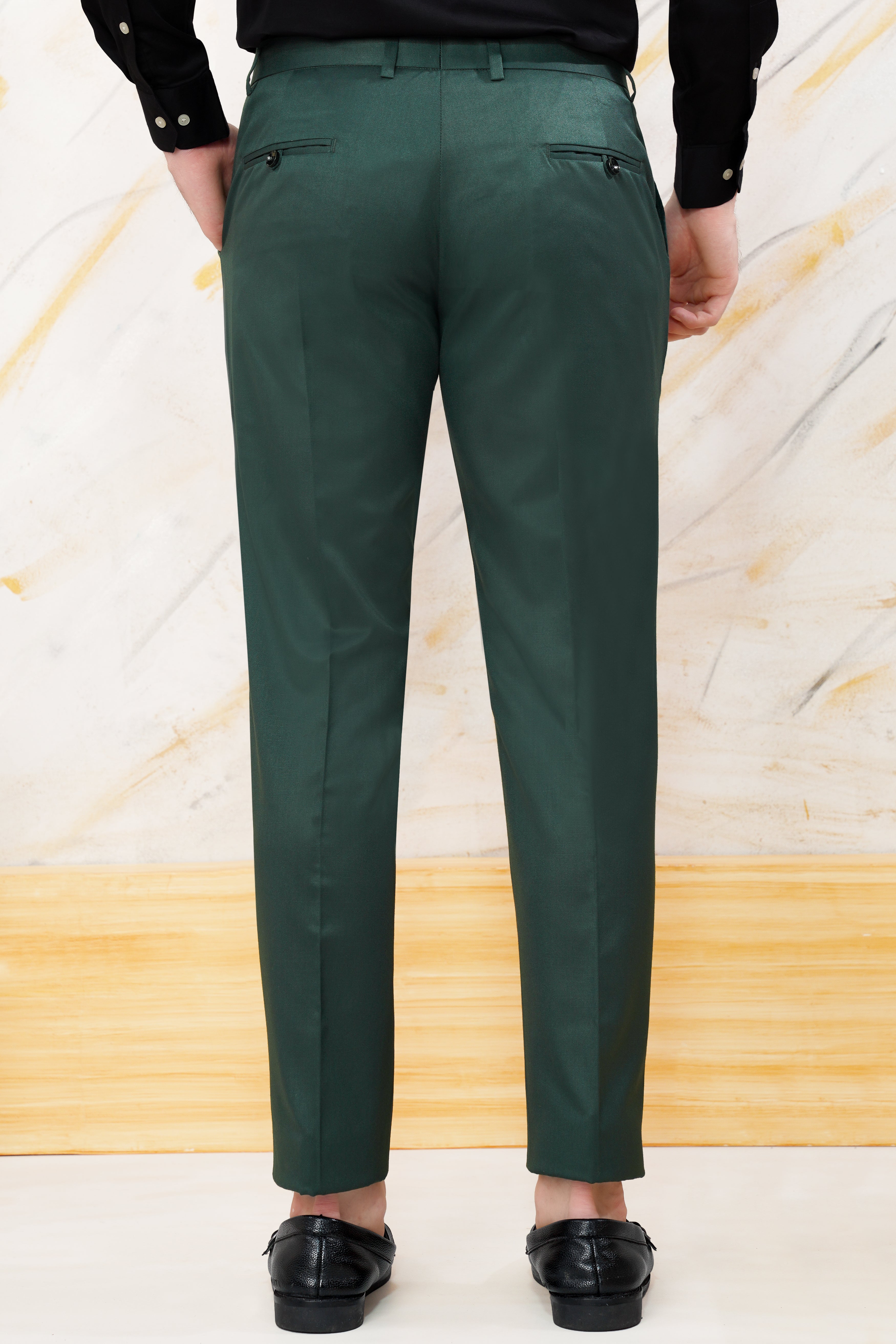 Gable Green Wool Rich Pant T3051-28, T3051-30, T3051-32, T3051-34, T3051-36, T3051-38, T3051-40, T3051-42, T3051-44