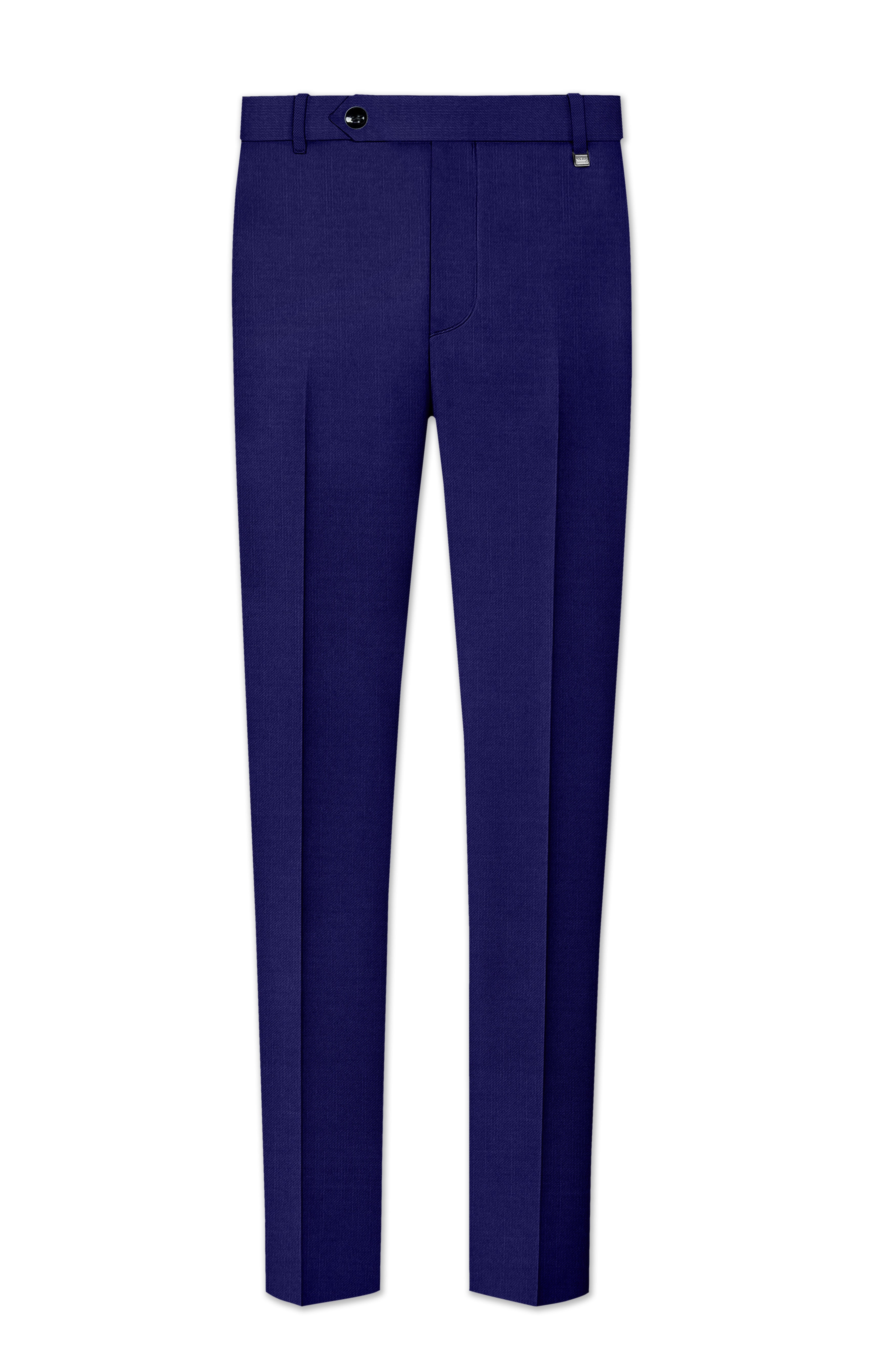 Admiral Blue Wool Rich Pant